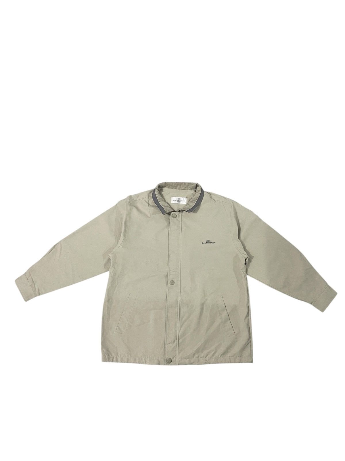 Balenciaga Vintage Balenciaga Big Logo Casual Jacket Size US M / EU 48-50 / 2 - 1 Thumbnail