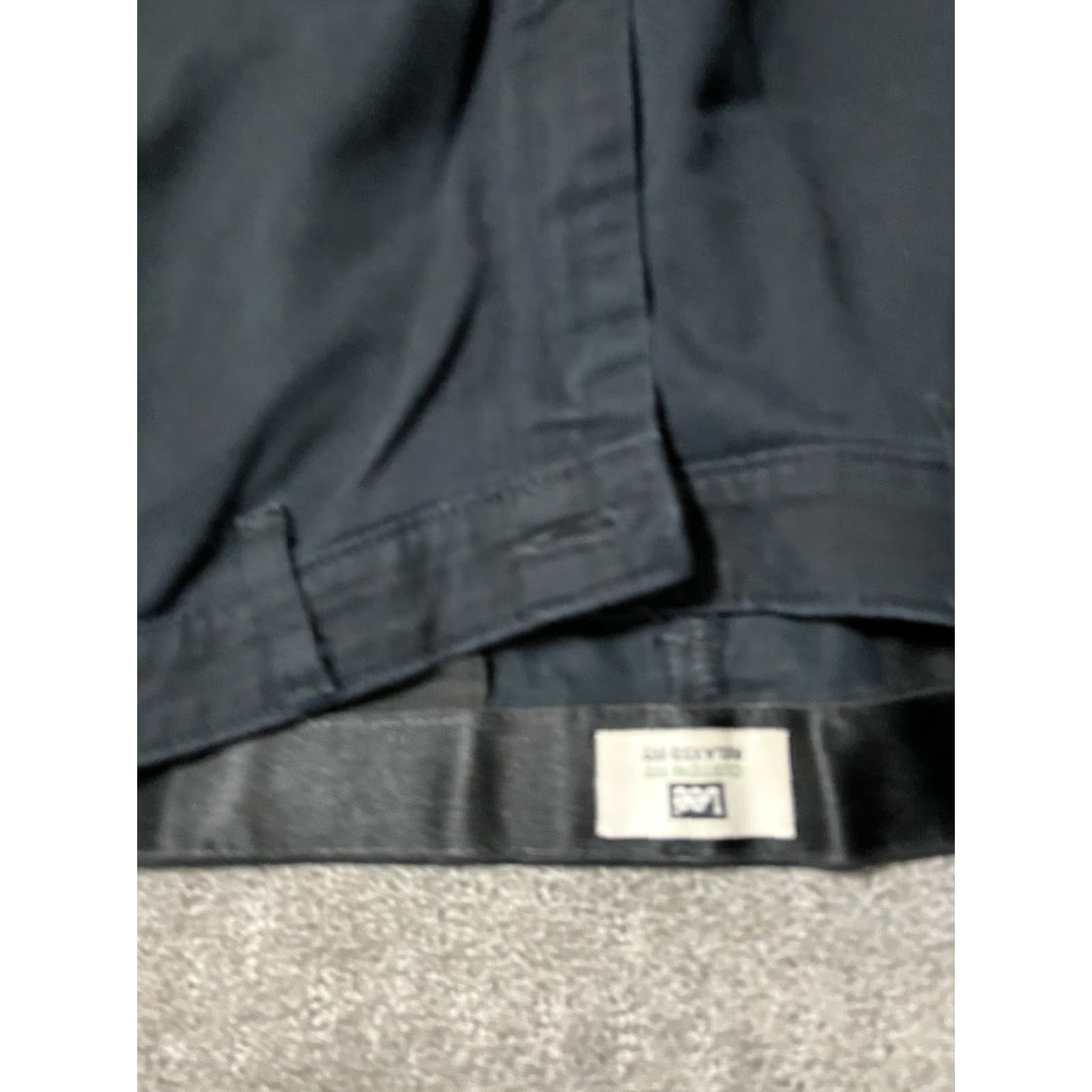 Lee Lee Classic Fit Flat Front Stain Resistant Black Pants 34x30 Mens Size US 34 / EU 50 - 6 Thumbnail