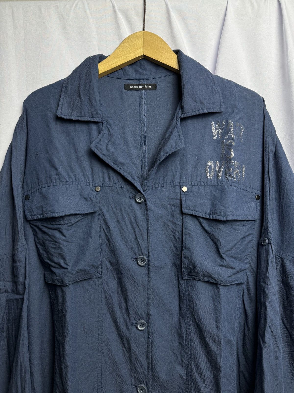 Beauty Beast × Hysteric Glamour × Japanese Brand Codes Combine "War Is Over" John Lennon Shirt Archive Size US L / EU 52-54 / 3 - 2 Thumbnail