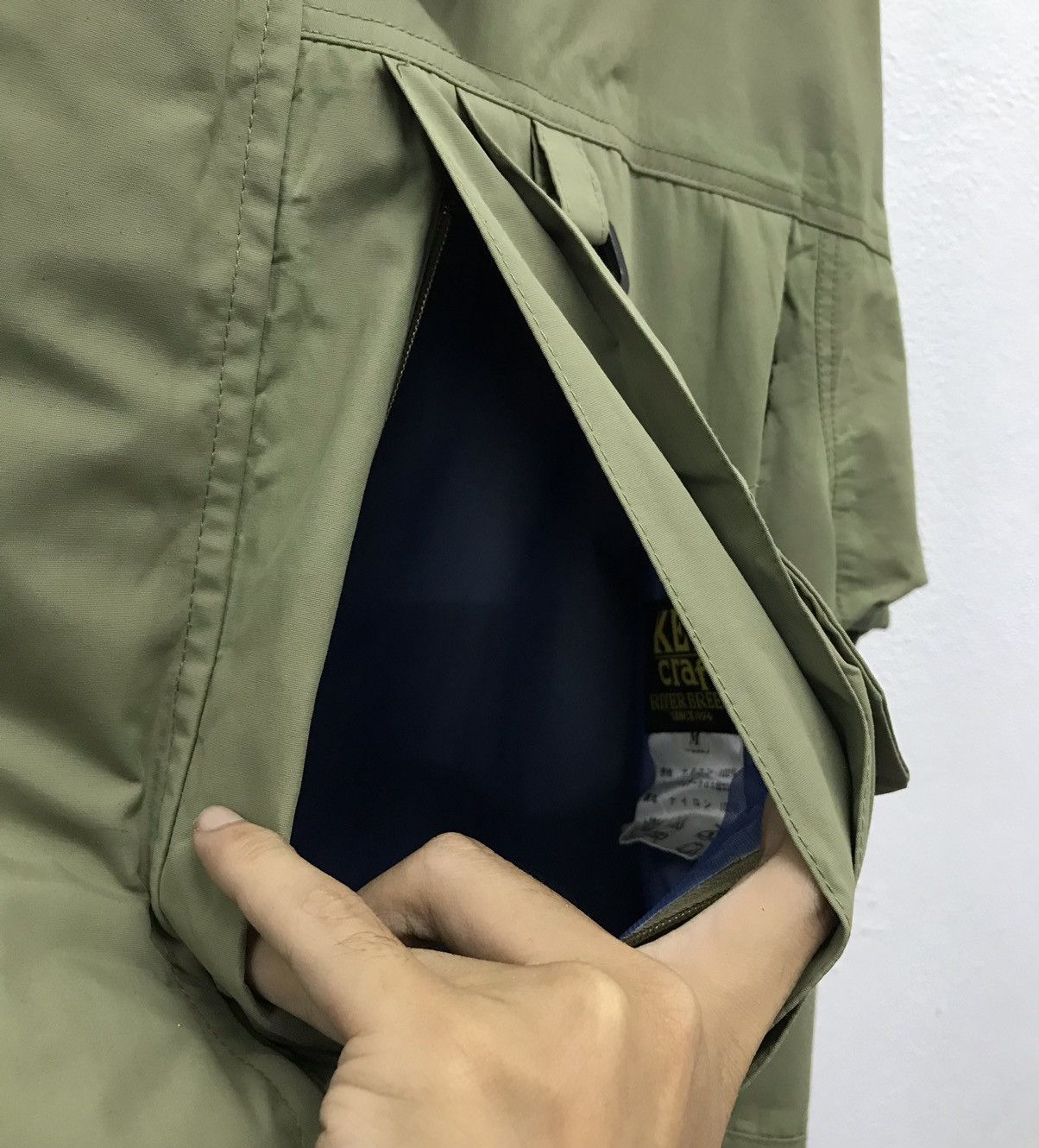 Japanese Brand × Vintage Vintage Ken Craft River Breeze Since 1994 Jacket Hoodie Size US M / EU 48-50 / 2 - 12 Thumbnail