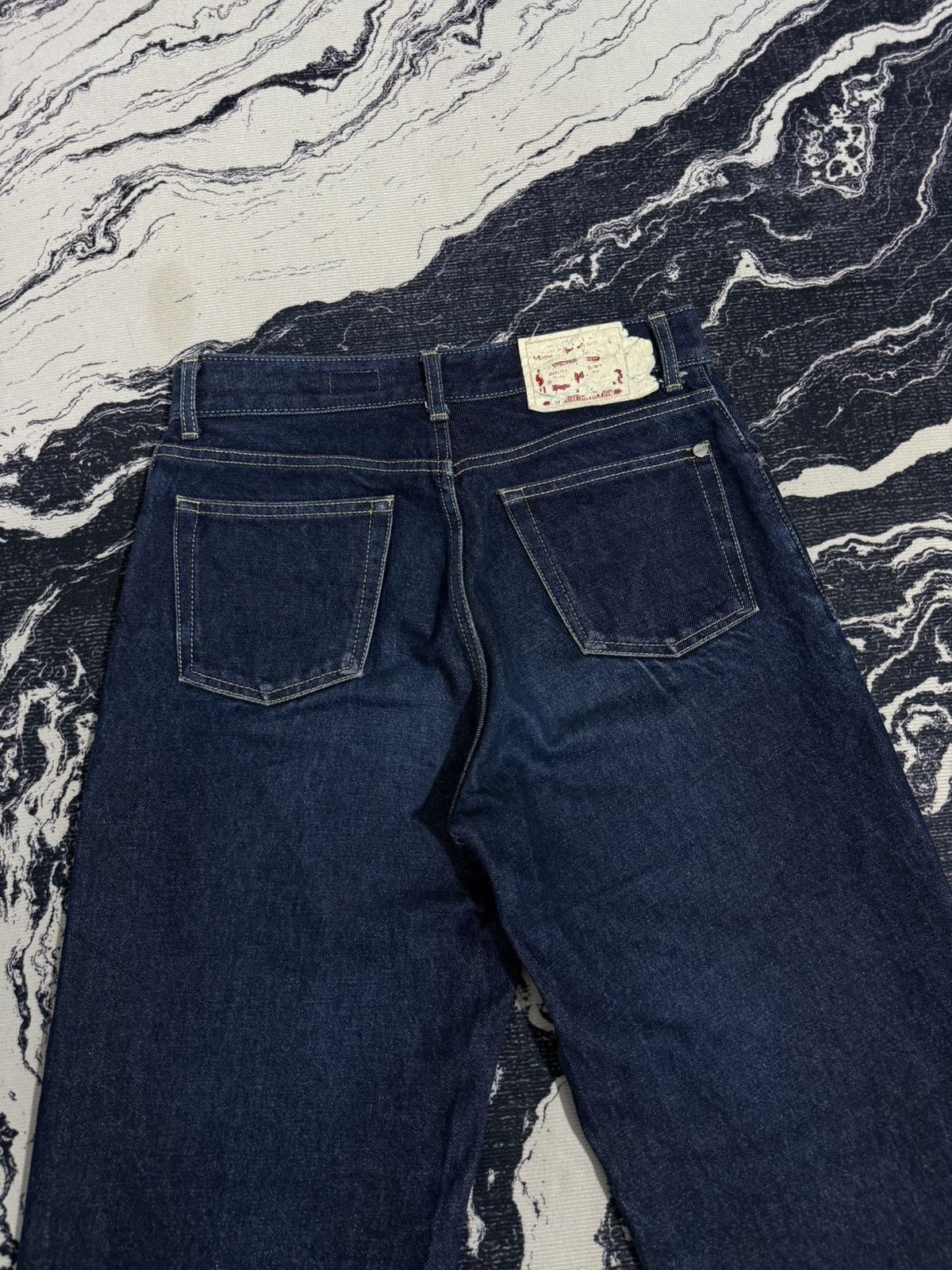 Japanese Brand Mod9 modnine loose fit jeans Size US 29 - 11 Thumbnail