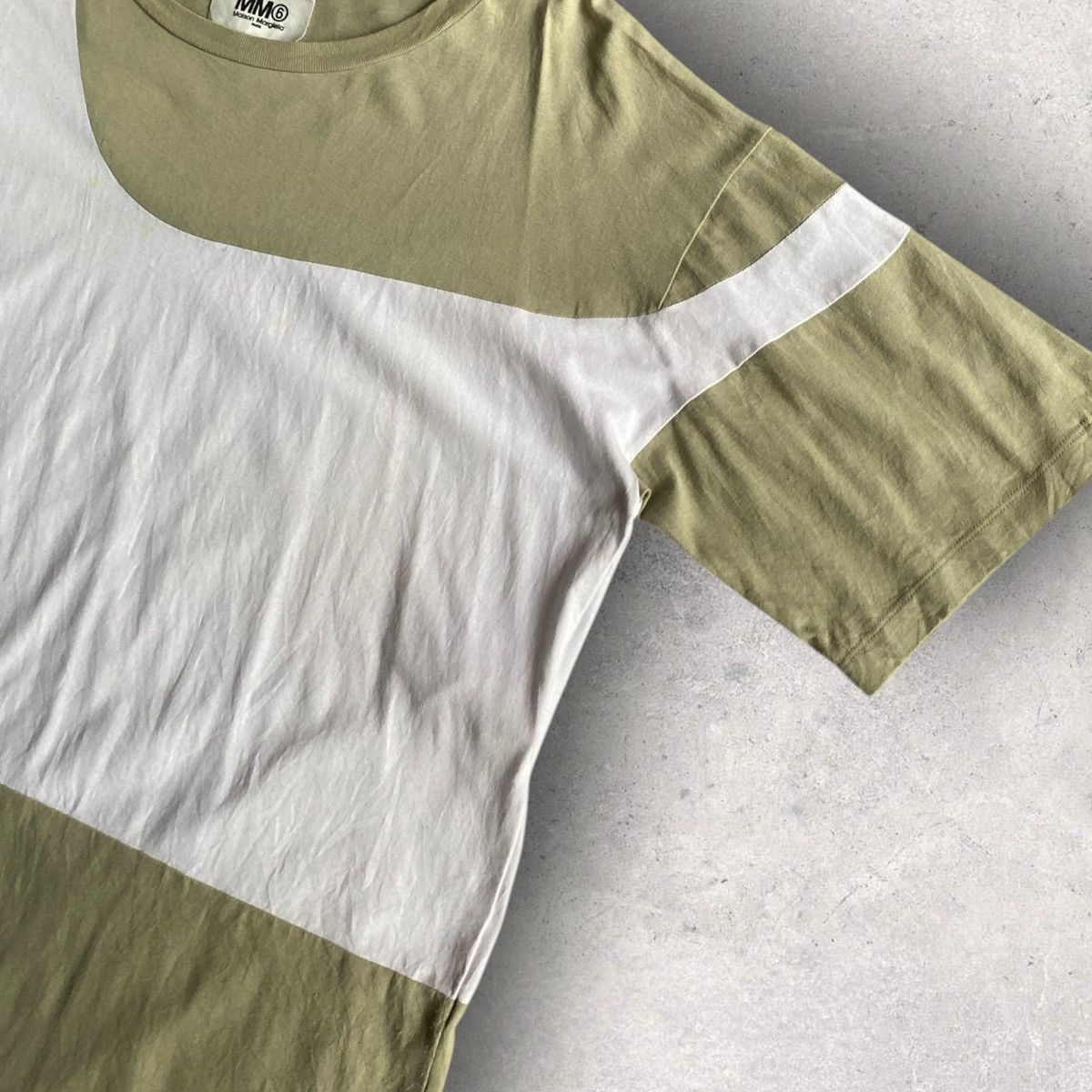 Maison Margiela SS16 MM6 Panel Oversize T Shirt Size US S / EU 44-46 / 1 - 3 Thumbnail