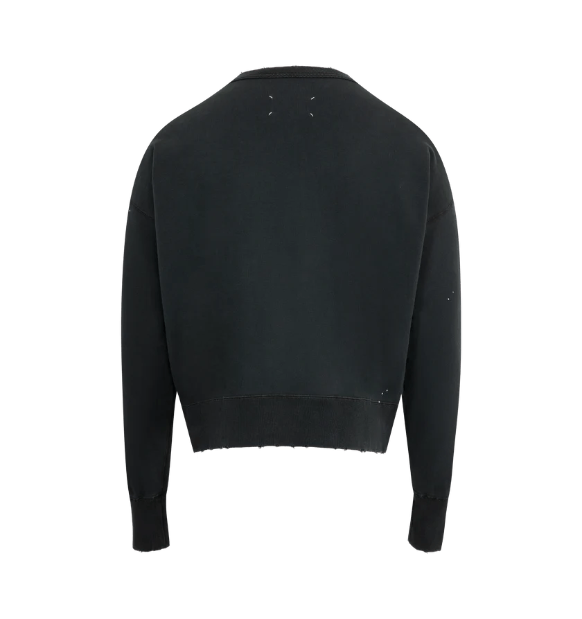 Maison Margiela o1h1sh11225 Sweatshirt in Black Size US L / EU 52-54 / 3 - 2 Thumbnail
