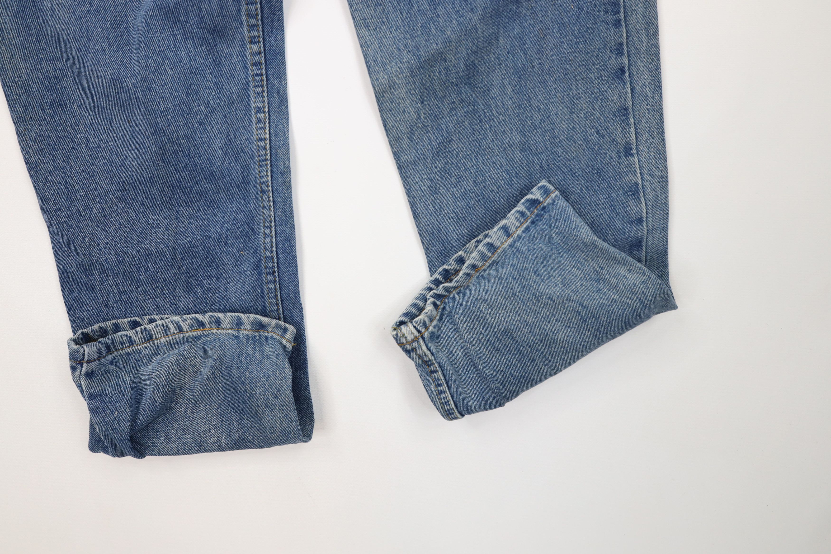 Ralph Lauren Vintage 90s Ralph Lauren Spell Out Straight Leg Jeans Blue Size 34" / US 12 / IT 48 - 5 Thumbnail