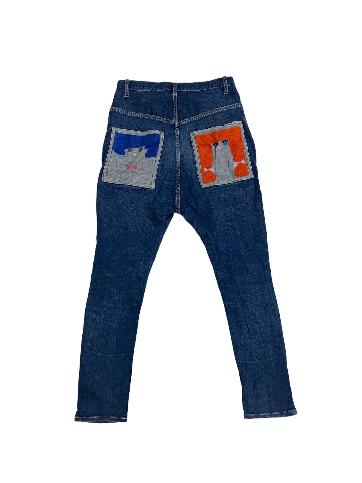 NeNet drop crotch denim