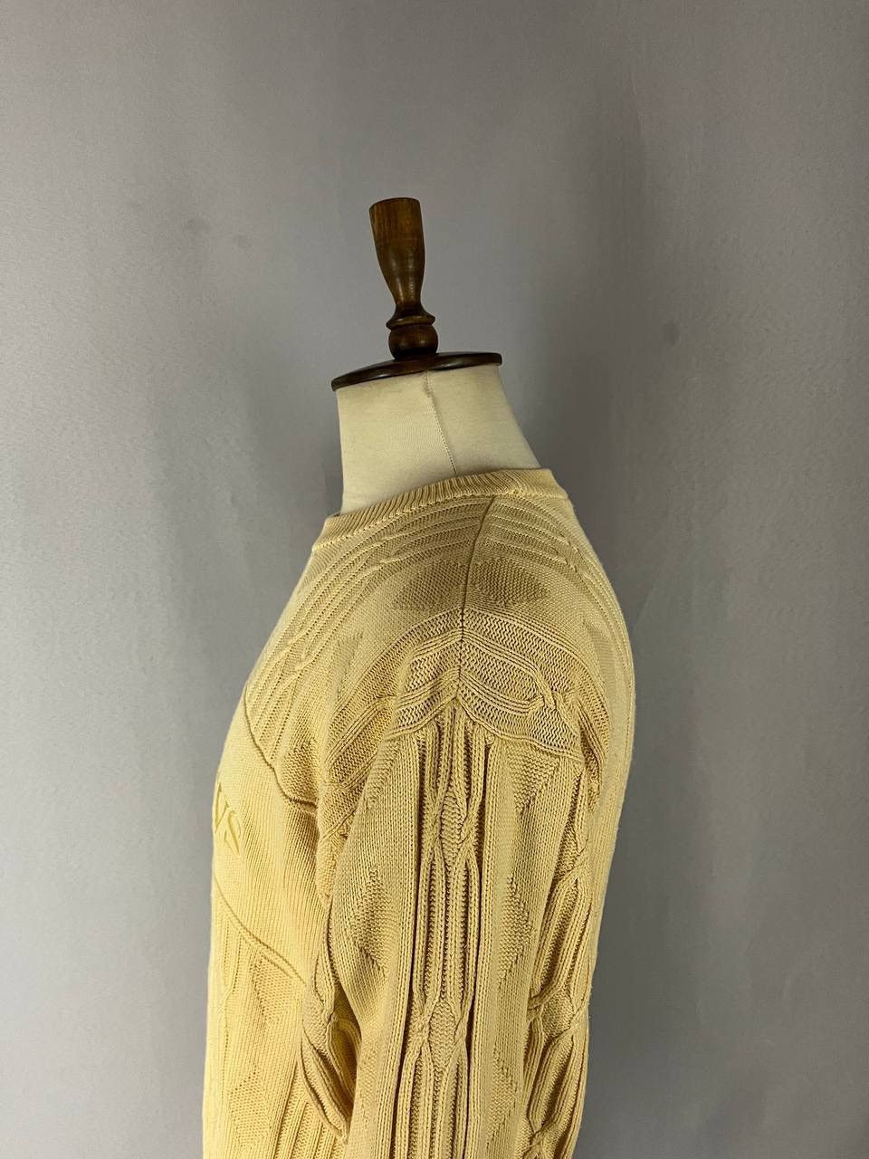 Burberry Burberry Vintage Sweater Yellow Rare Size US XL / EU 56 / 4 - 6 Thumbnail