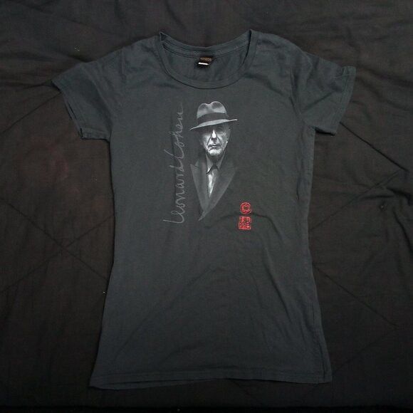Band Tees Leonard Cohen 2009 Tour T-Shirt Size US M / EU 48-50 / 2 - 2 Thumbnail
