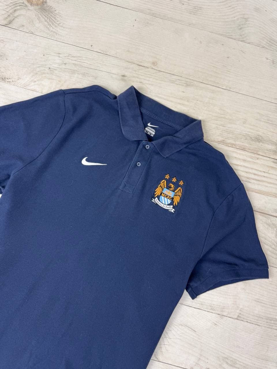 Nike Nike Manchester City Polo Shirt Football Soccer Size US XXL / EU 58 / 5 - 2 Thumbnail