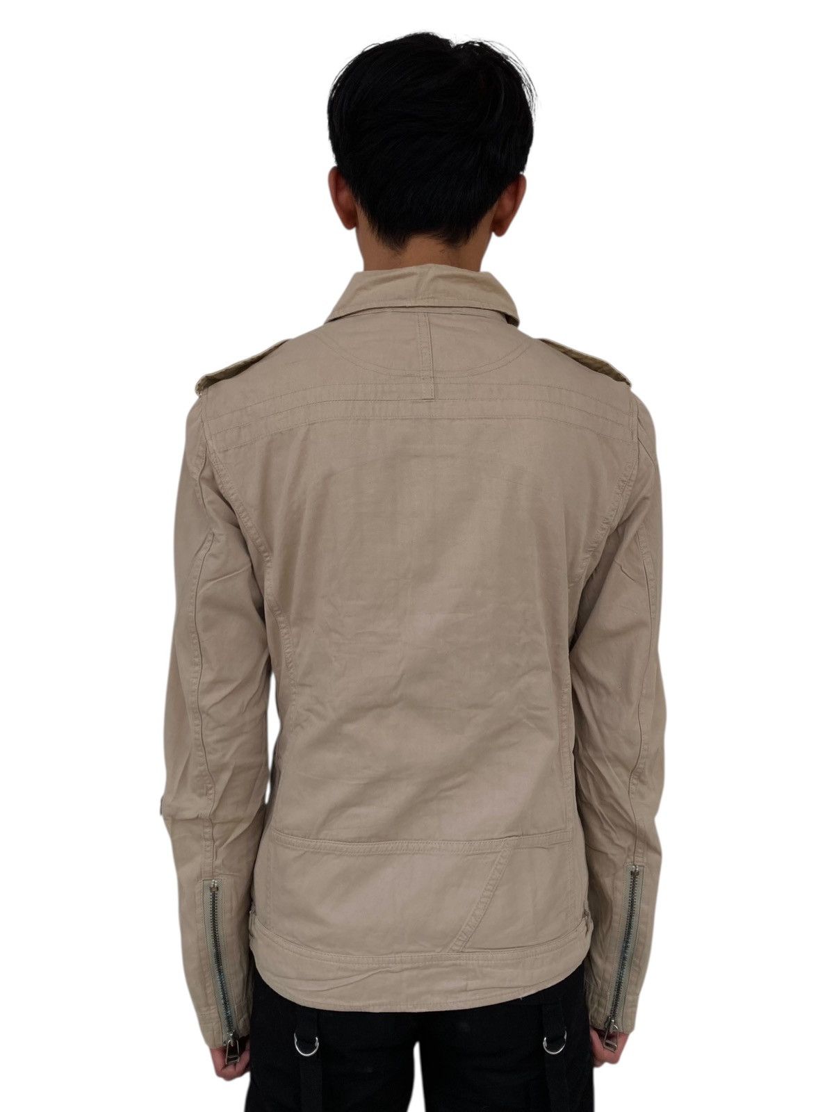 If Six Was Nine 2000s GOA - Apocalypse Style Multizip Shirt Jacket Size US M / EU 48-50 / 2 - 4 Thumbnail