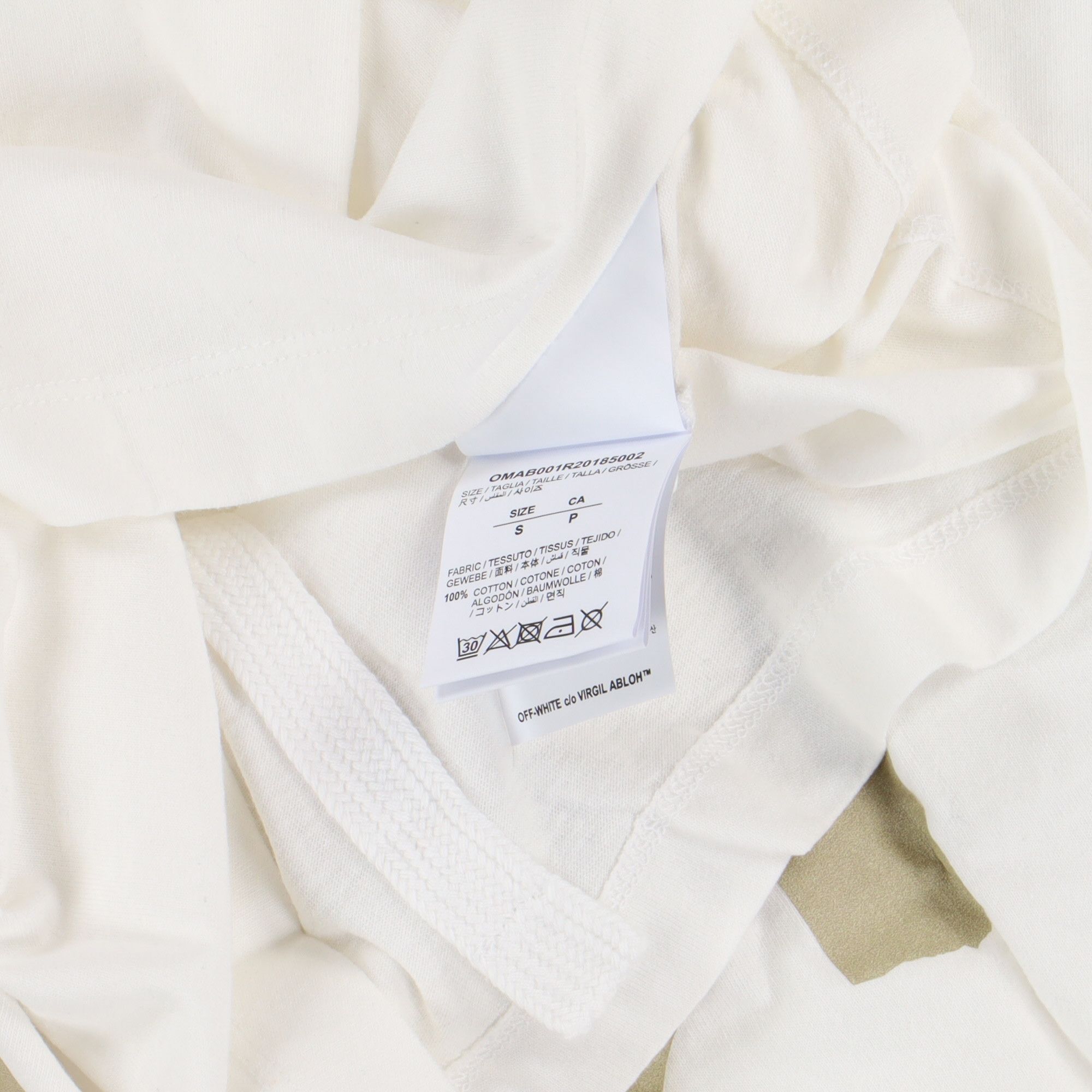 Off-White White Tape Arrows Long Sleeve T-Shirt Size US S / EU 44-46 / 1 - 9 Thumbnail