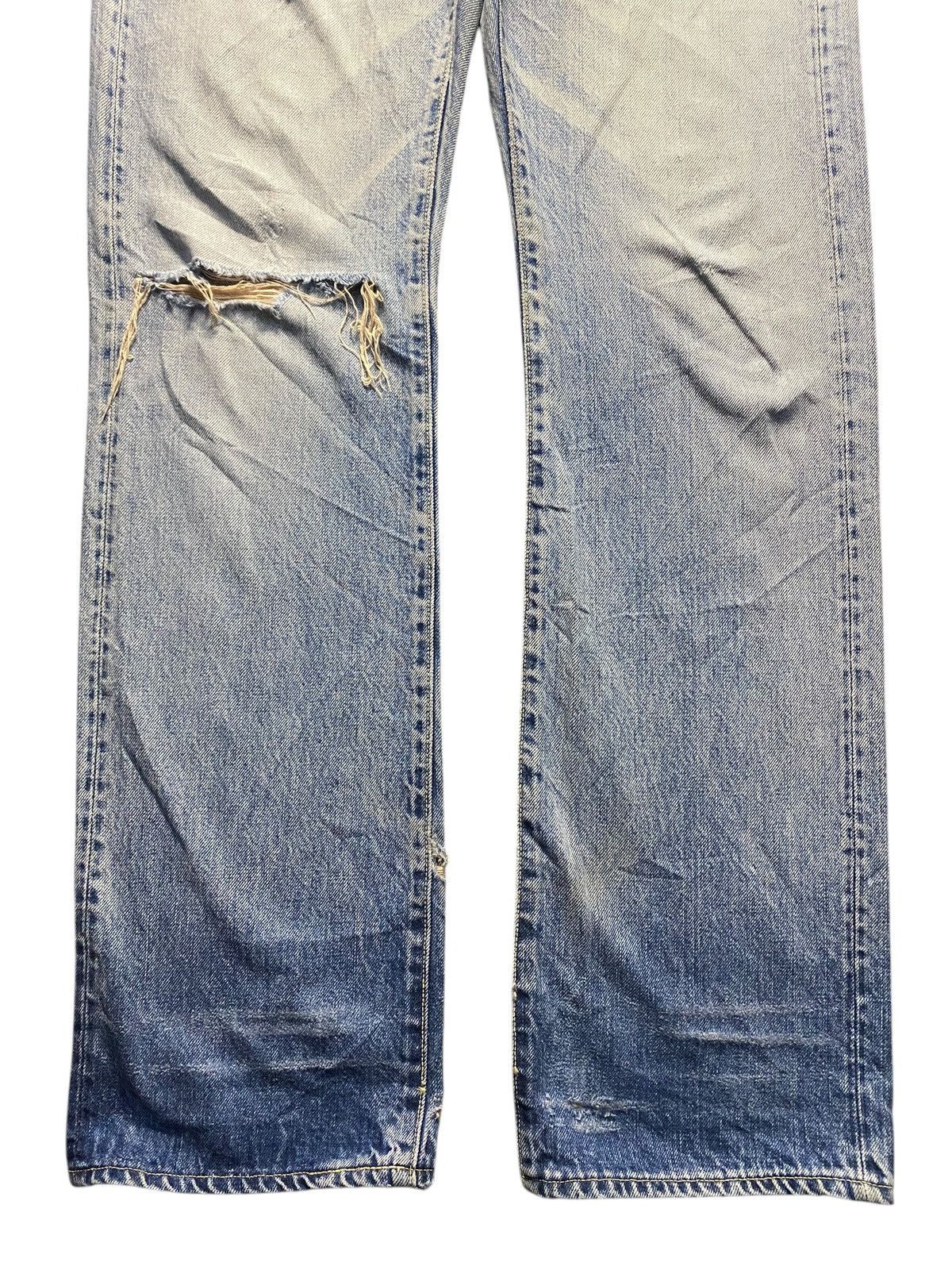 Visvim Vintage Blue Blue Japan HR Market Selvedge Distressed Jeans Size US 30 / EU 46 - 6 Thumbnail