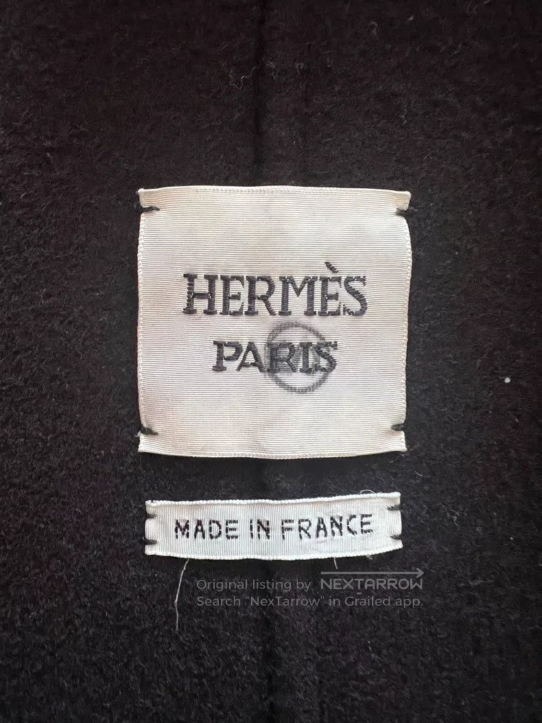 Hermes Hermes Cashmere coat Size XXS / US 00 / IT 34 - 6 Thumbnail