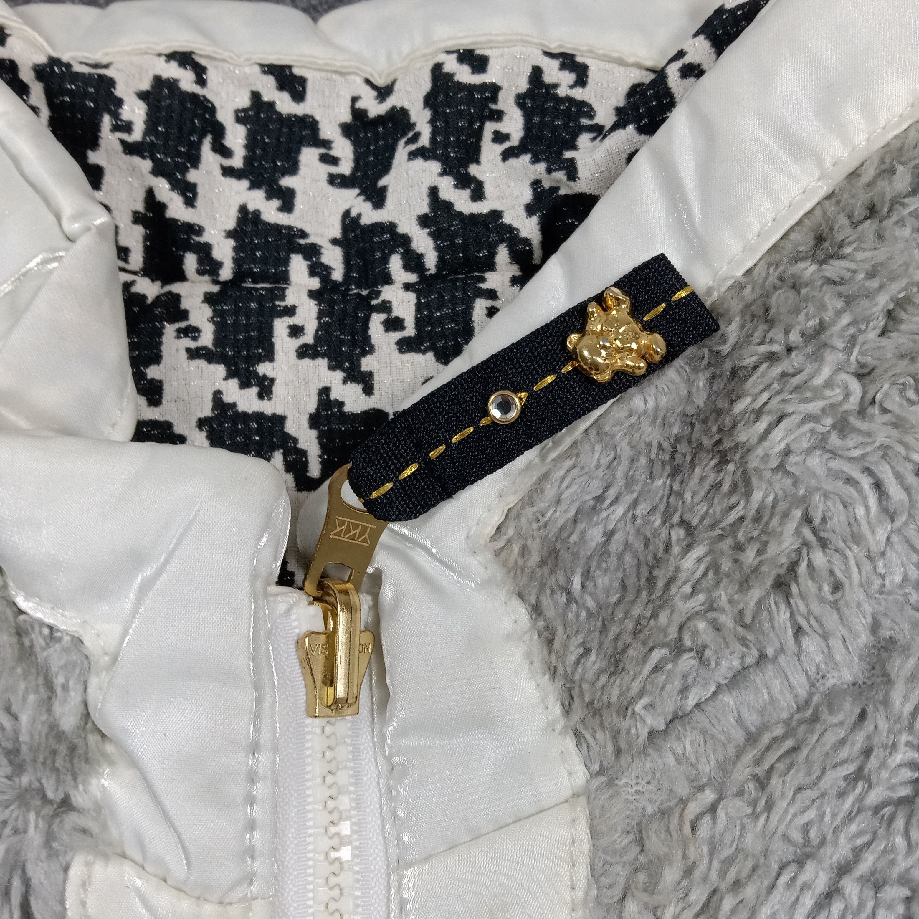 Ellesse Ellesse Reversible Fleece Vest Houndstooth C283N15 Size US L / EU 52-54 / 3 - 5 Thumbnail