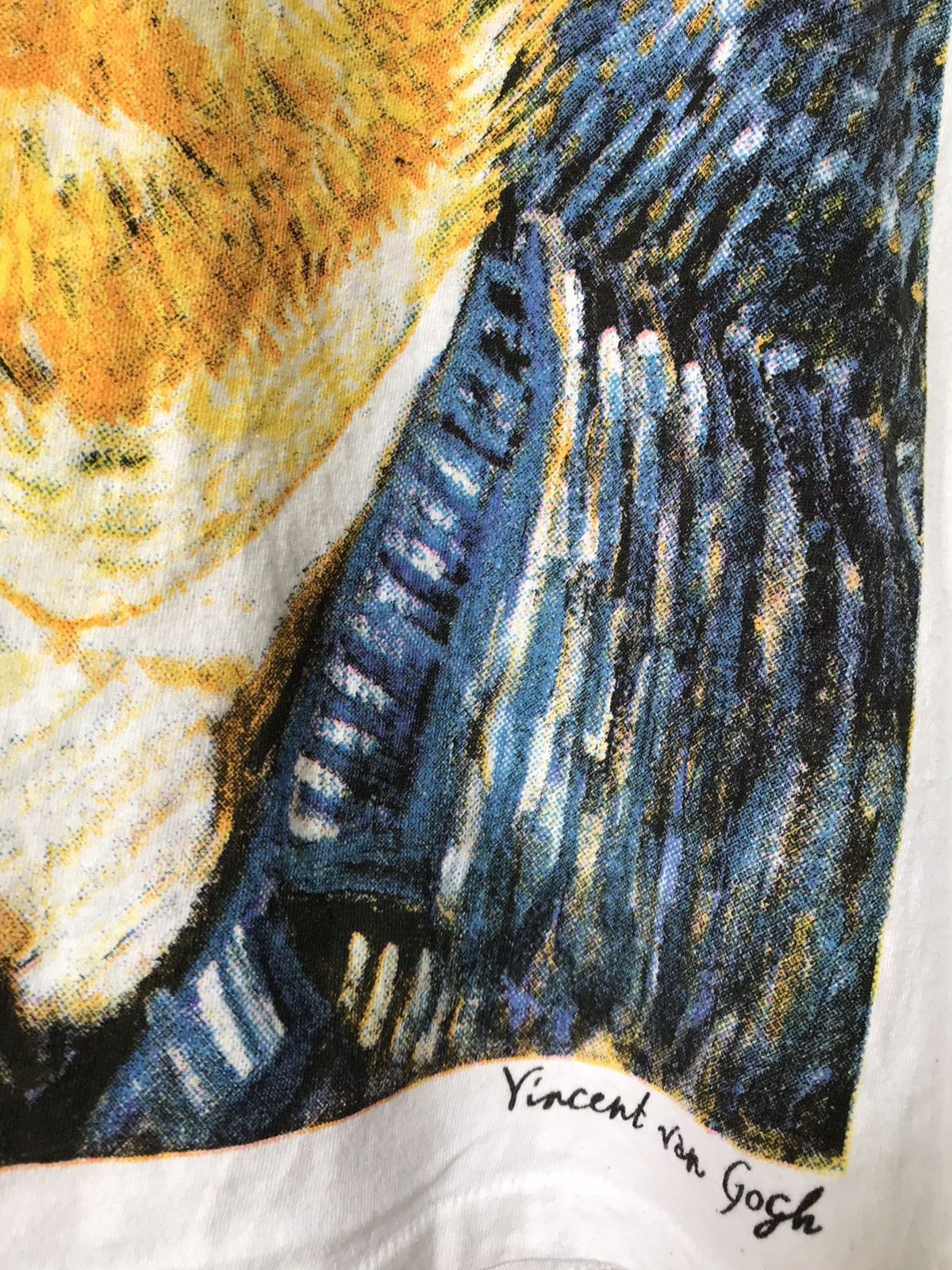 Vintage Vintage 90s Vincent Van Gogh Shirt Size US L / EU 52-54 / 3 - 3 Thumbnail