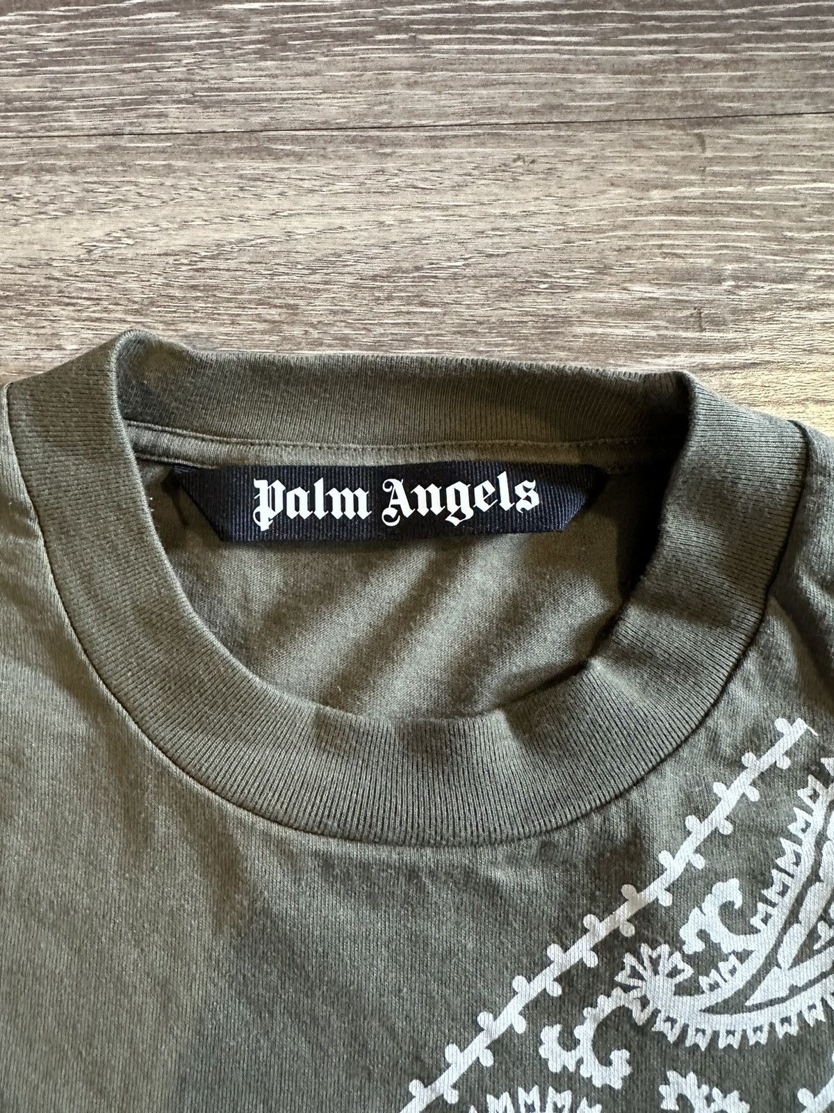 Palm Angels Palm Angels Oversized Bandana Logo T-Shirt Size US M / EU 48-50 / 2 - 4 Thumbnail