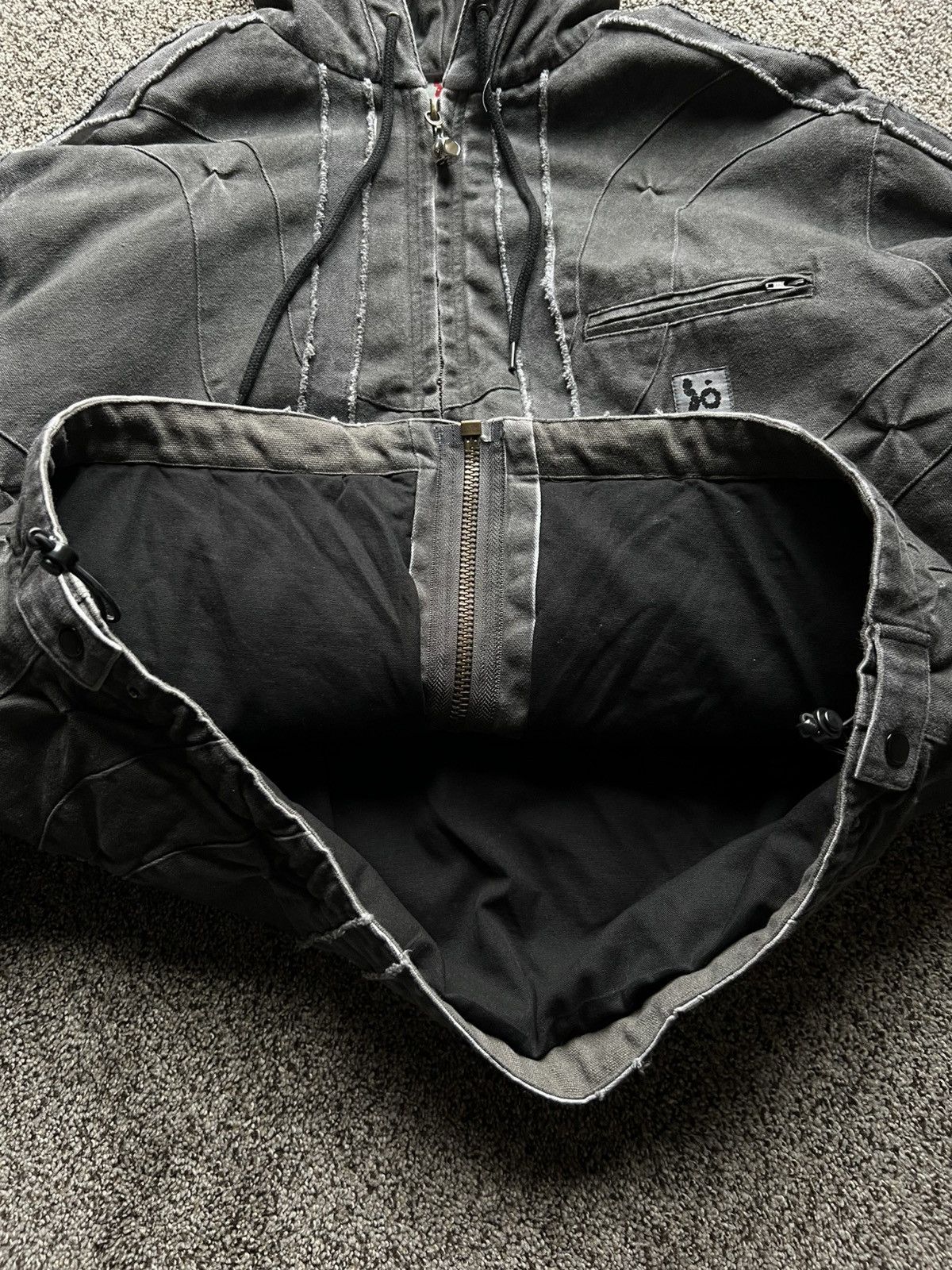 Bad Son Badson "Carbon" Heavy Jacket Size US XL / EU 56 / 4 - 13 Thumbnail