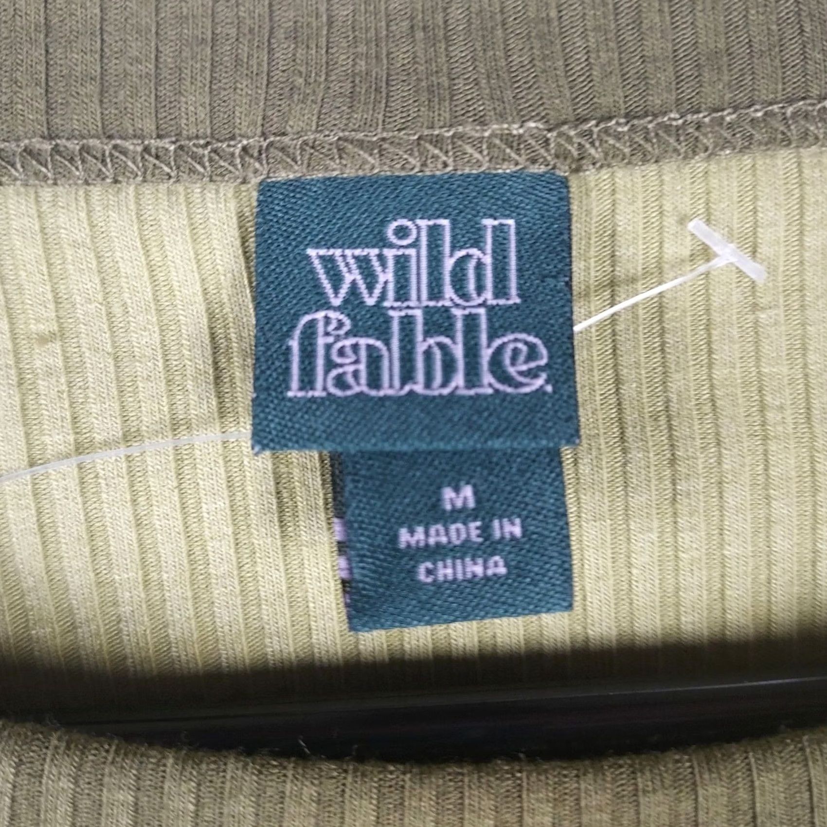 Vintage Wild Fable Womens Crop Top Green Short Sleeve Lightweight M Size M / US 6-8 / IT 42-44 - 5 Thumbnail