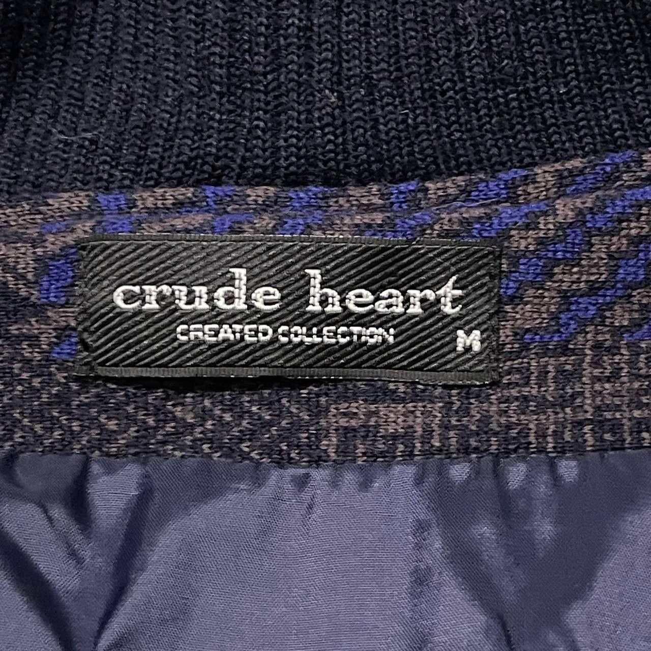 Issey Miyake Vintage Crude Heart Cardigan Wool Jacket Issey Miyake style Size US M / EU 48-50 / 2 - 7 Thumbnail
