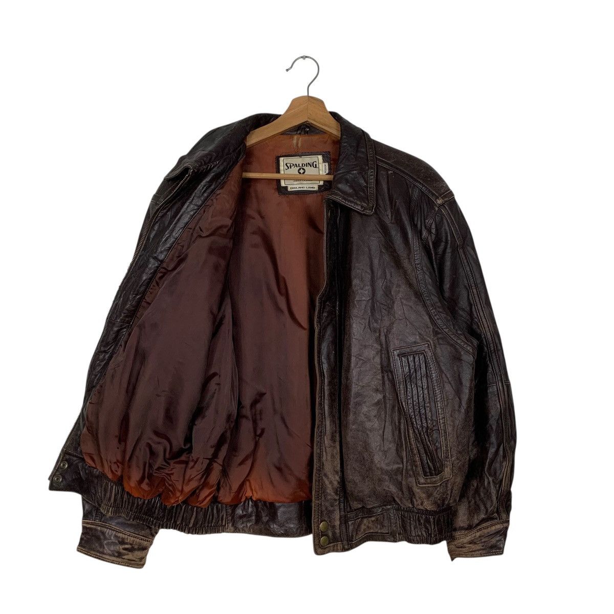 Japanese Brand Vintage Spalding Leather Jacket Size US M / EU 48-50 / 2 - 9 Thumbnail