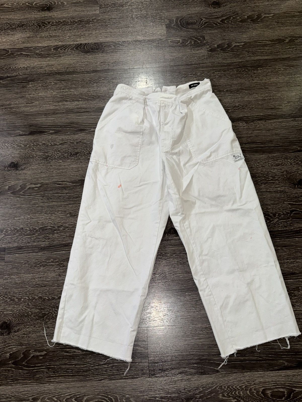 Raf Simons RAF SIMONS SS2004 WHITE ZOMBIE PANTS | Grailed