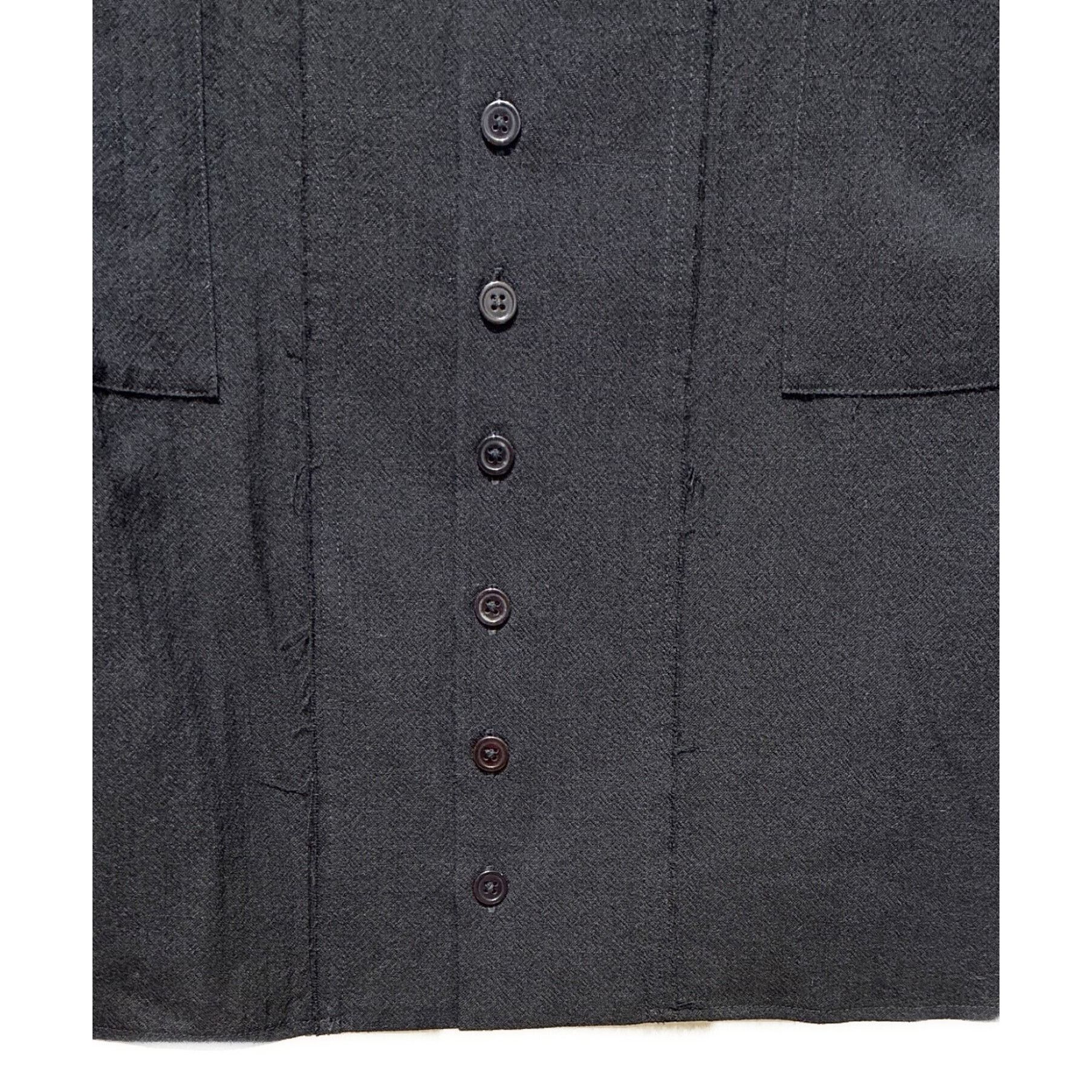 Y-3 Y-3 Designer Long Shirt Wool Z13211 Black Size XS Size US XS / EU 42 / 0 - 4 Thumbnail