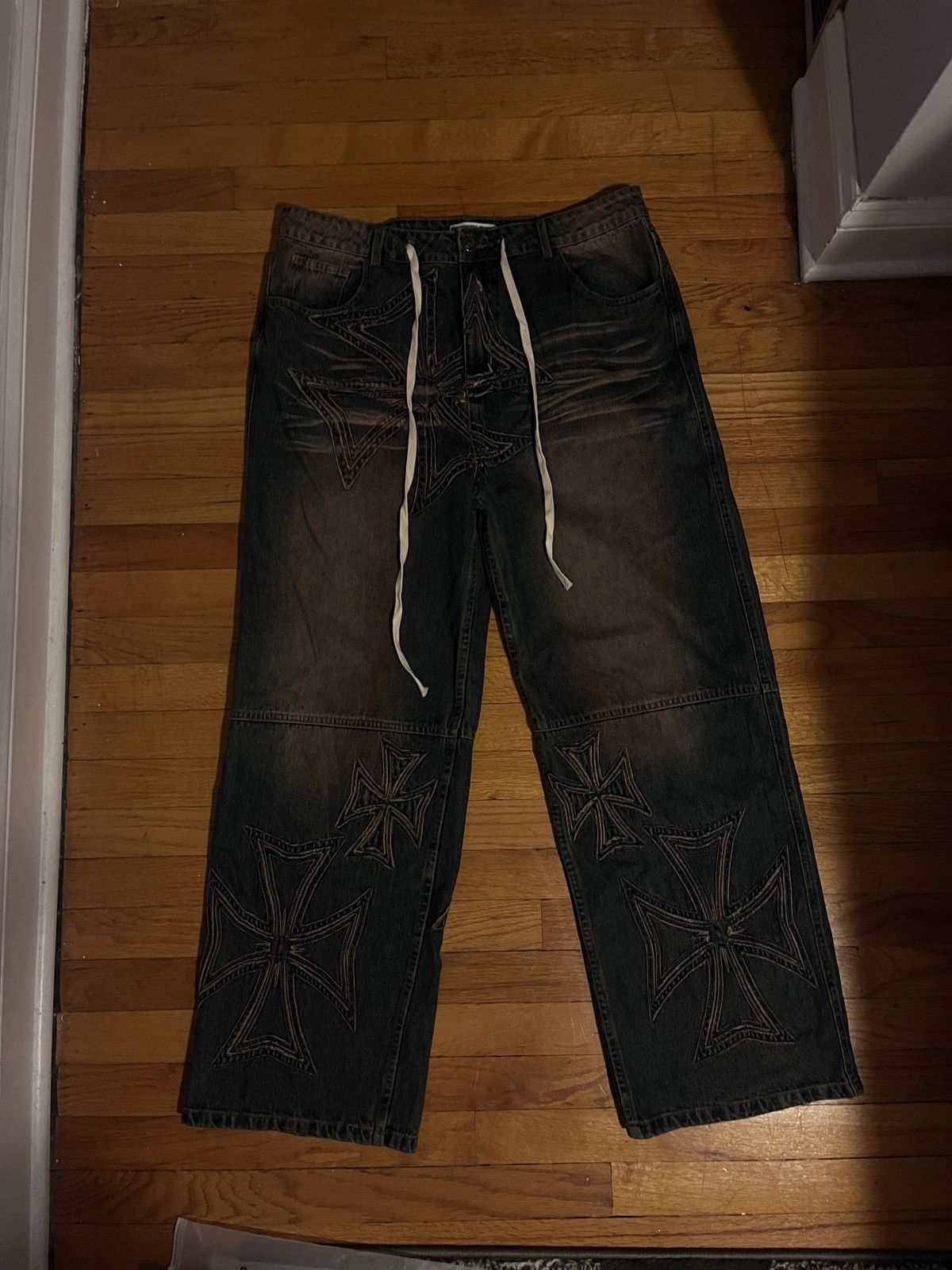 Other Vale Lives Motocroxxx Denim Size US 32 / EU 48 - 1 Thumbnail