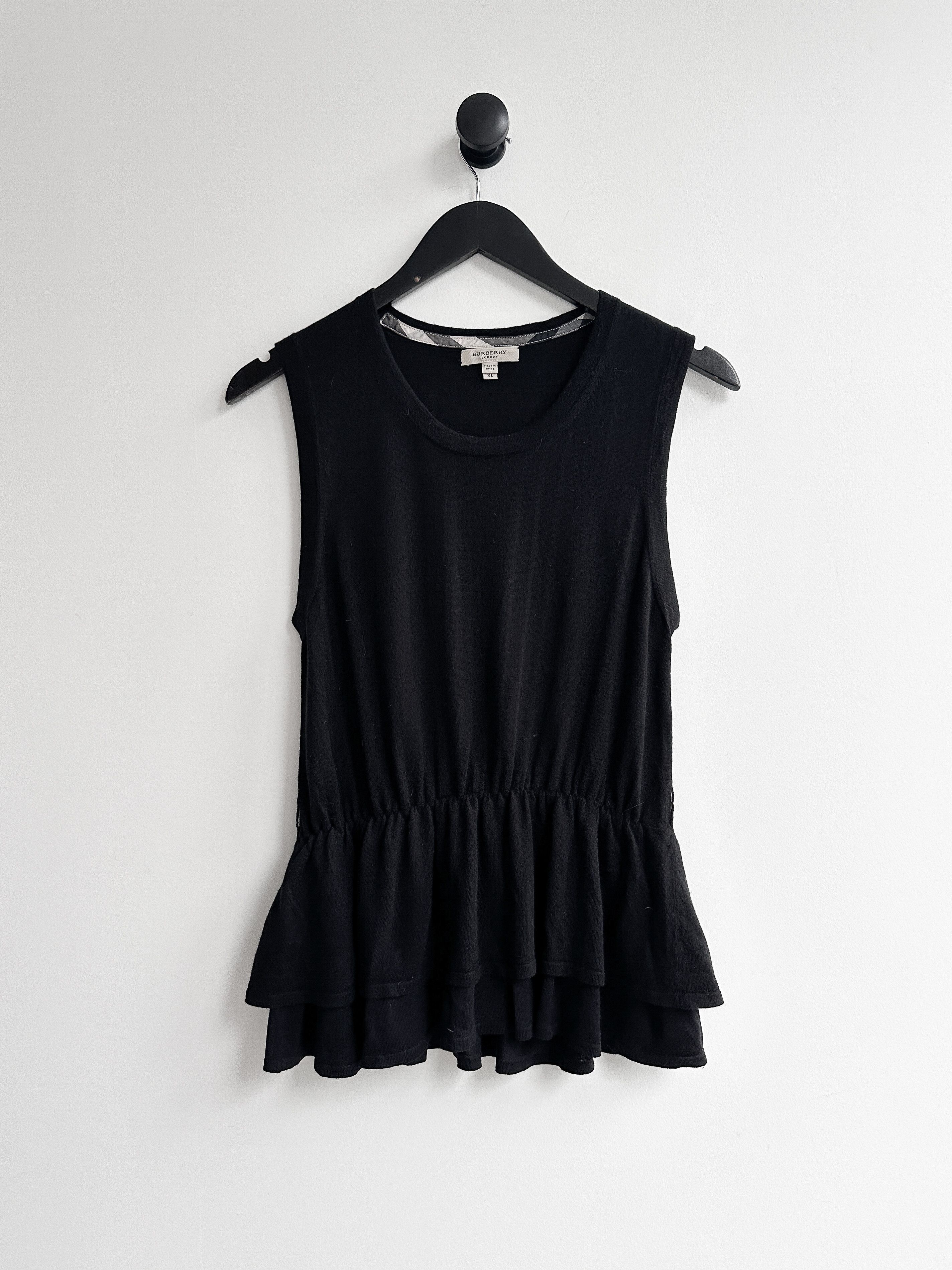 Tシャツ・カットソー BURBERRY Women Tunic Tops 8103970 CARRICK A1189 Black Burberry BURBERRY Women Tops 8103970 CARRICK A1189 BLACK