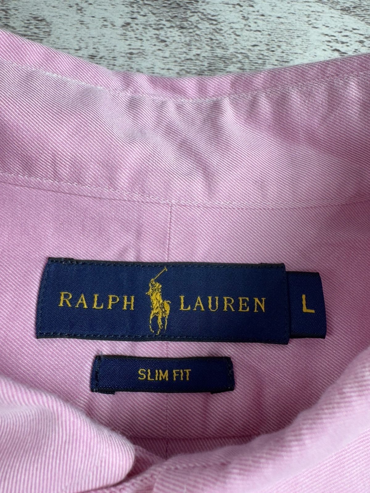 Polo Ralph Lauren Polo Ralph Lauren Rose Classic Blank Longsleeve Button Shirt Size US L / EU 52-54 / 3 - 10 Thumbnail