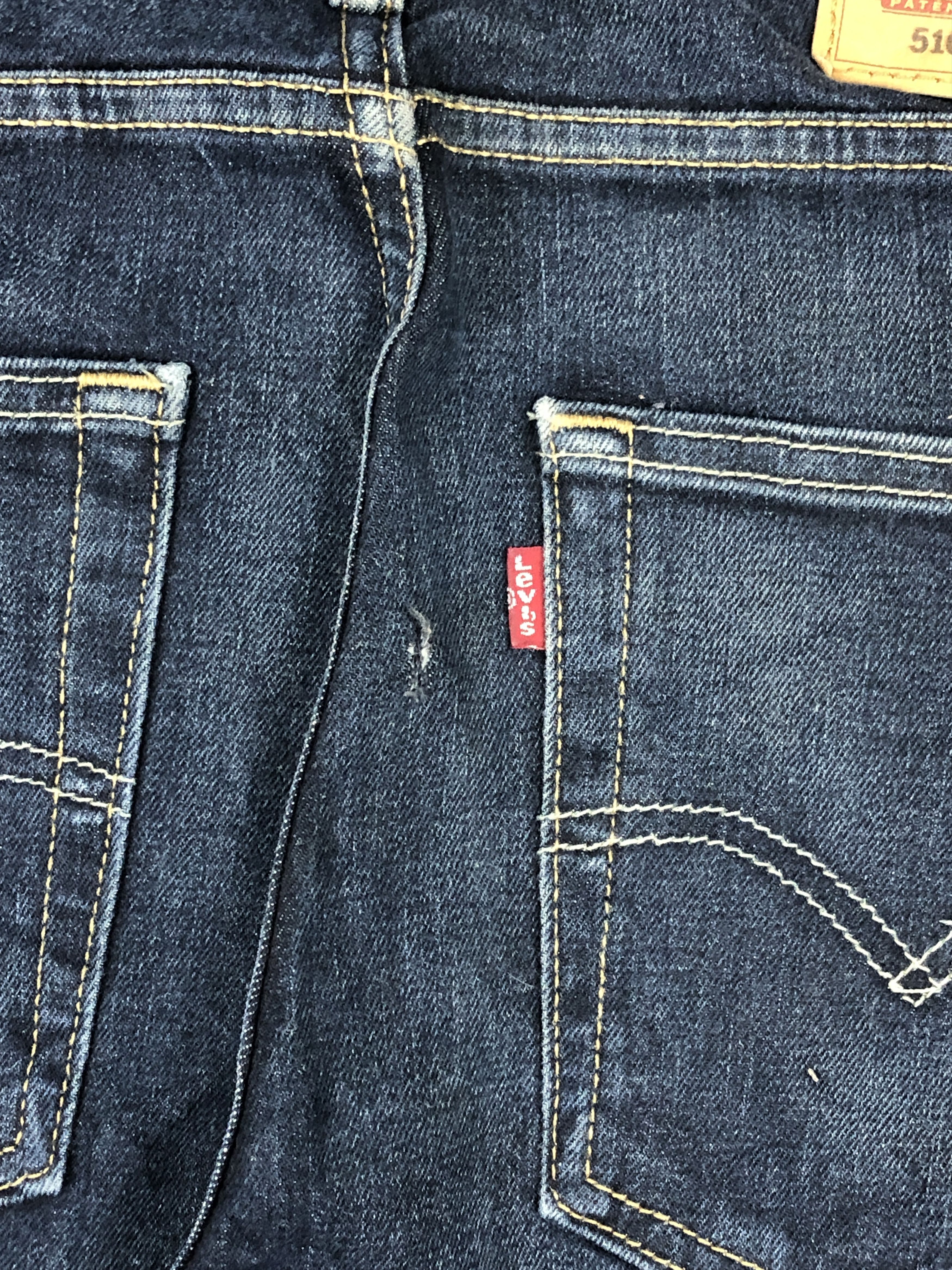 Levi's Blue Denim Vintage Levis 510 Skinny Fit Jeans DP2303 Size US 29 - 6 Thumbnail