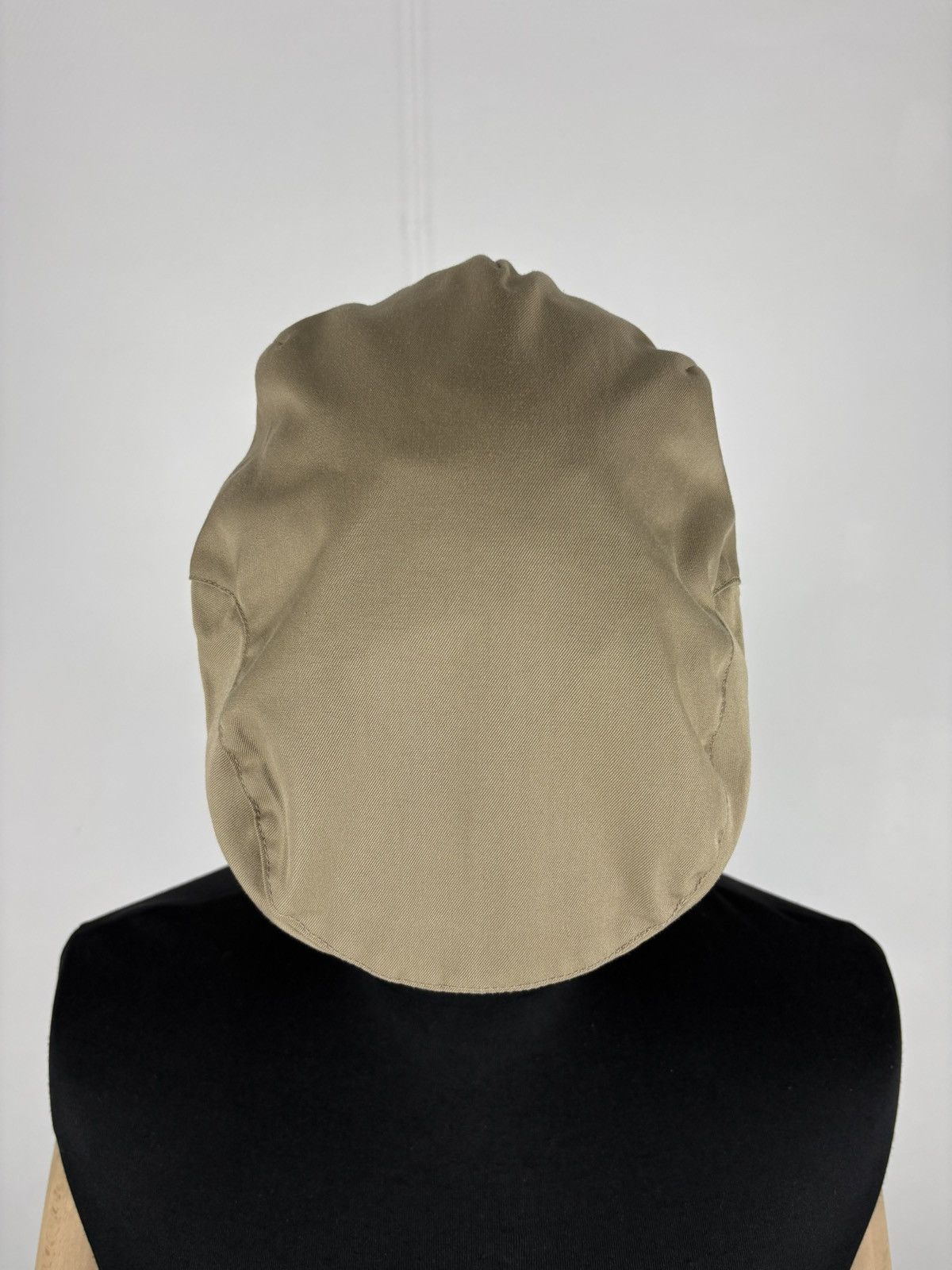 Burberry Rare 90's Burbeerry's Nova Check Lining Tan Plaid Flat Newsboy Cap Visor Driver Hat Size ONE SIZE - 12 Thumbnail