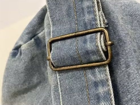 Japanese Brand Washed Denim Hobos Shoulder Bag Size ONE SIZE - 6 Thumbnail