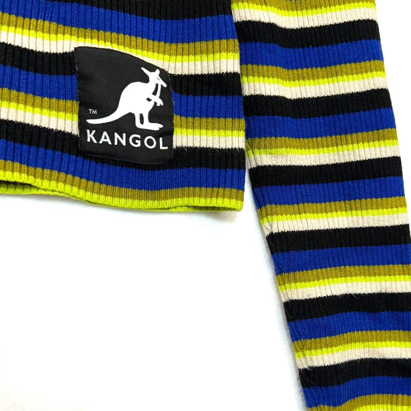 Kangol Kangol x H&M Medium Mockneck Cropped Sweater Retro Colorful Size M / US 6-8 / IT 42-44 - 5 Thumbnail