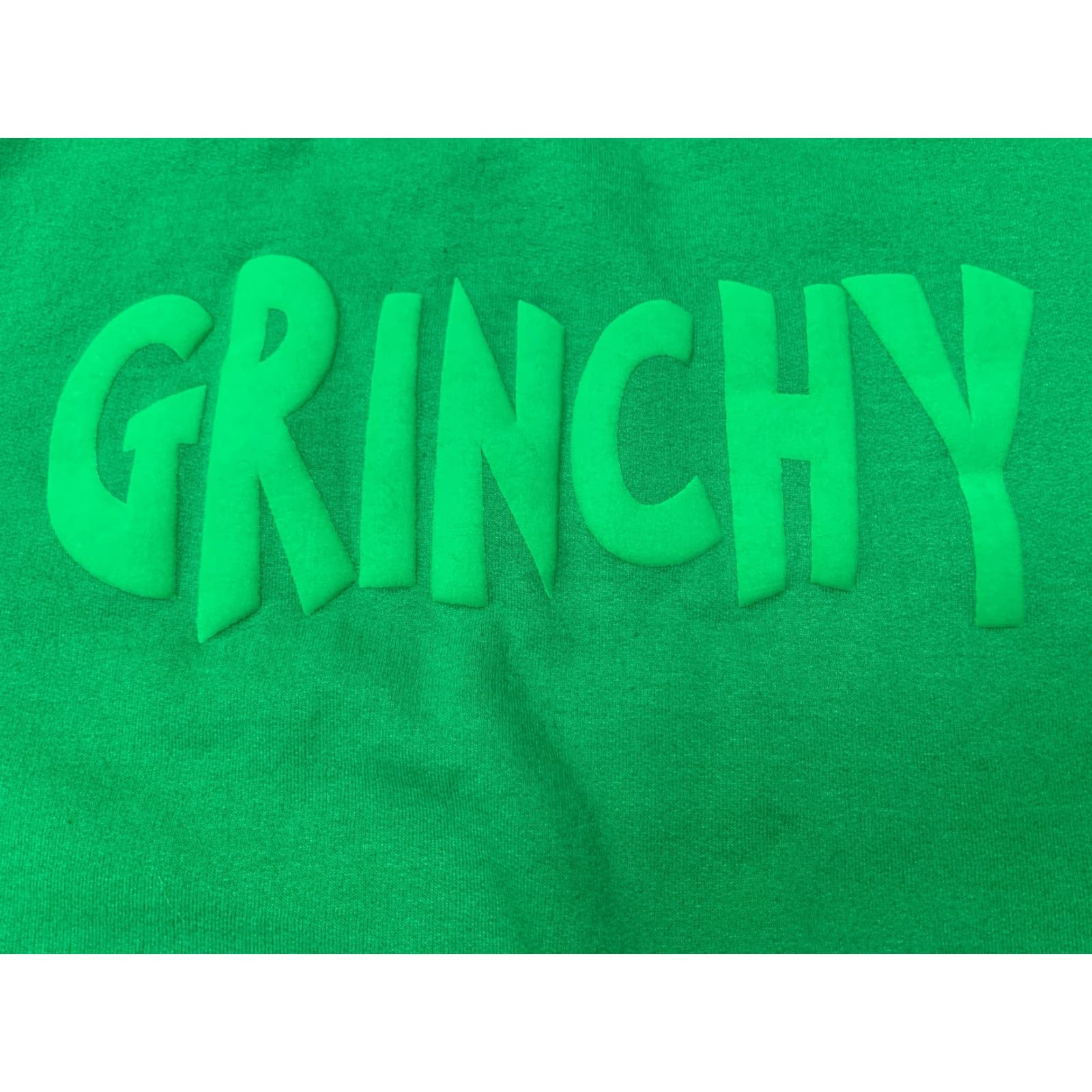 Vintage VINTAGE Dr. Seuss Grinchy Christmas Sweatshirt Men S Green 90s Pullover Crewneck Sweatshirt Small Size US S / EU 44-46 / 1 - 2 Thumbnail