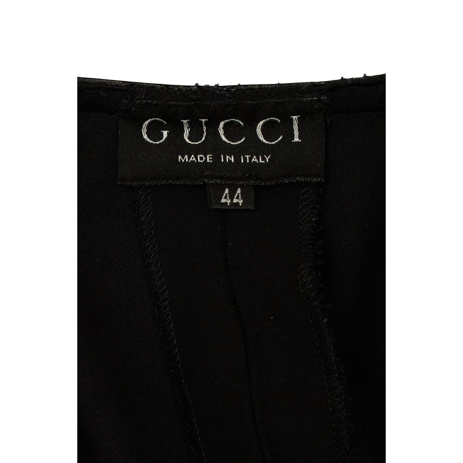 Gucci by Tom Ford F/W 1998 Leather Waistband Wool Trousers Size 30" / US 8 / IT 44 - 4 Thumbnail