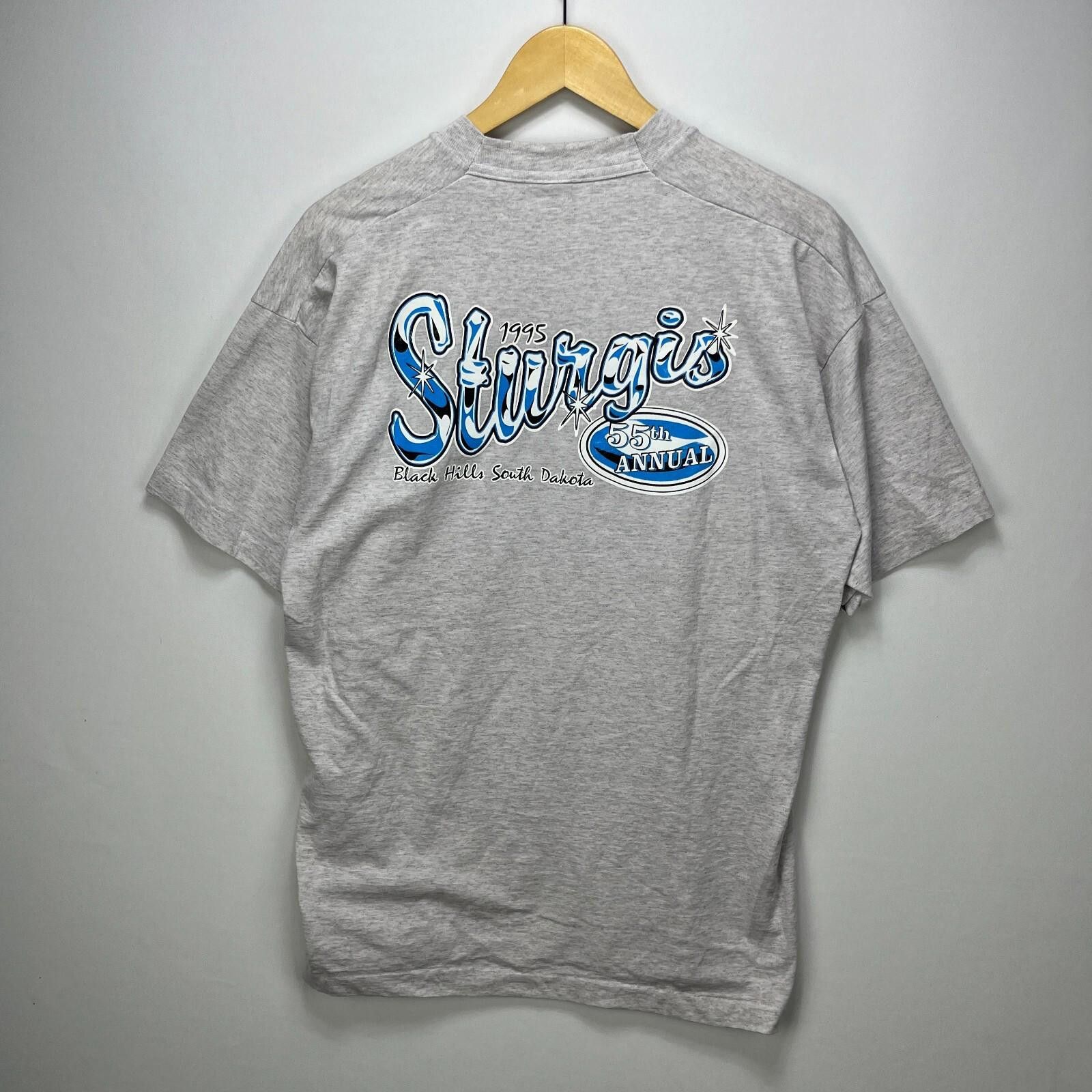 Harley Davidson Vintage Sturgis Harley 1995 Ralley T Shirt XL Black Hills Size US XL / EU 56 / 4 - 6 Thumbnail