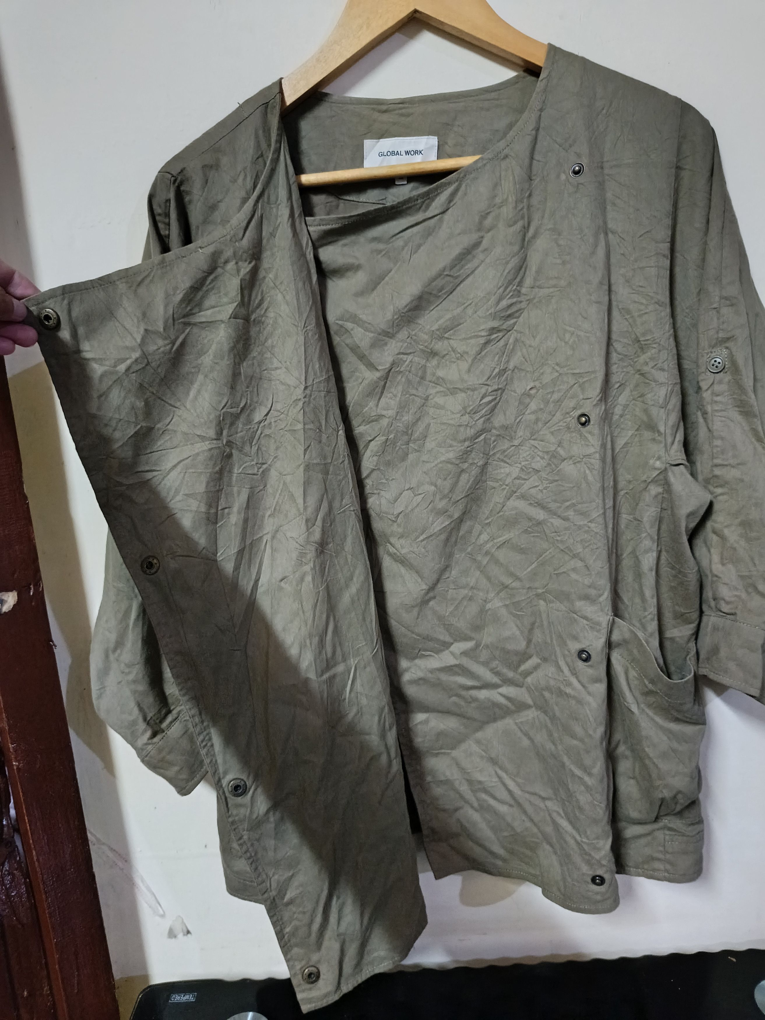 Global Work Global work military style jacket Size US M / EU 48-50 / 2 - 5 Thumbnail