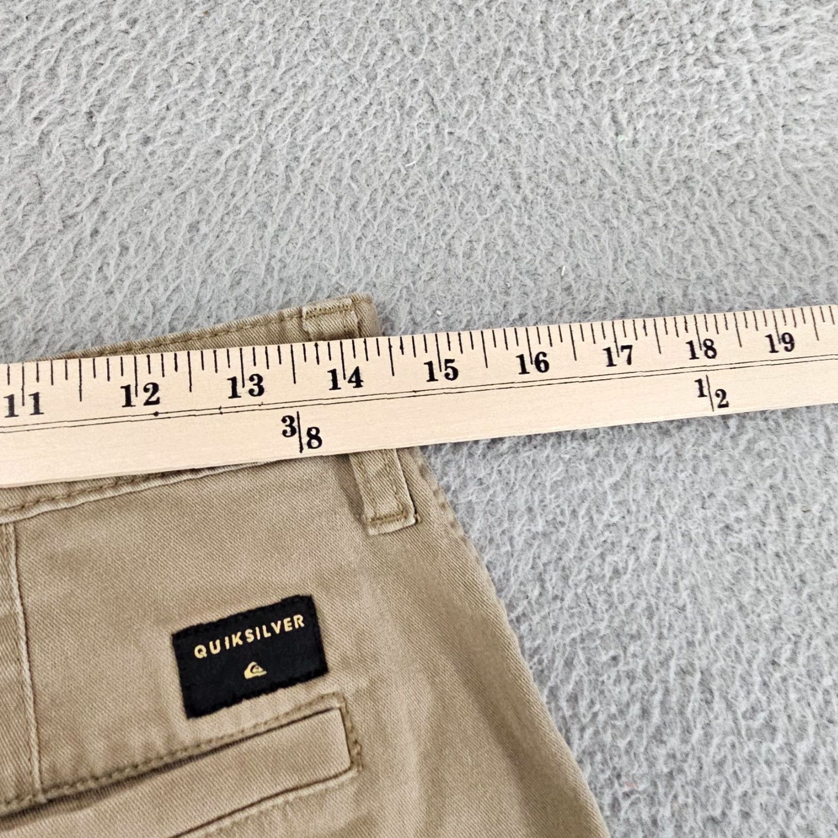 Quiksilver Quiksilver Shorts Mens 30 Brown Chino Twill Cotton Hybrid Casual Size US 30 / EU 46 - 5 Thumbnail