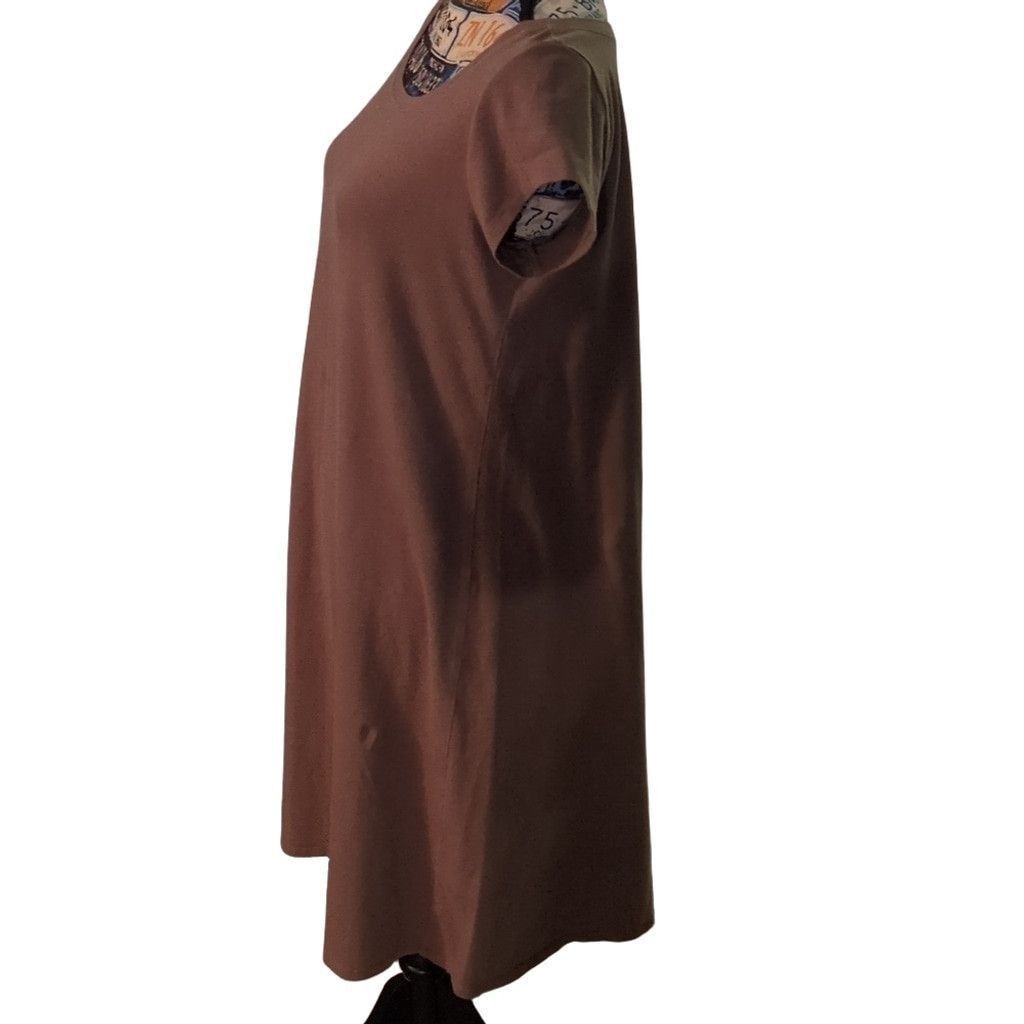 Eileen Fisher Eileen Fisher Tencel Jersey Dress Size Medium Size M / US 6-8 / IT 42-44 - 3 Thumbnail