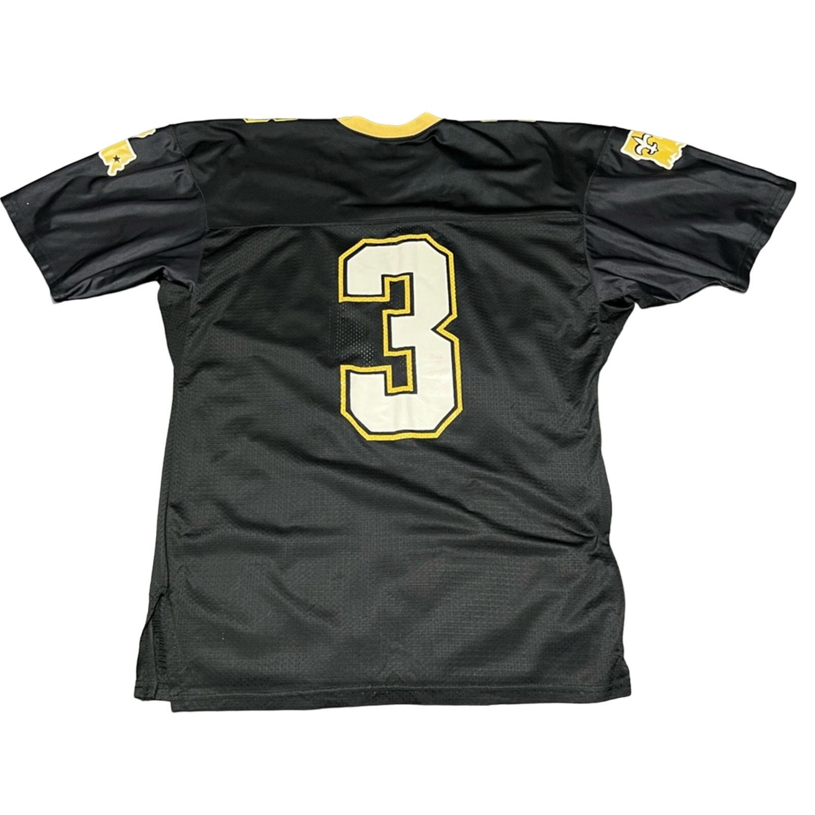 MacGregor 1989-90 Hebert Saints Game Worn? MacGregor Sand Knit Jersey Size US XL / EU 56 / 4 - 3 Thumbnail