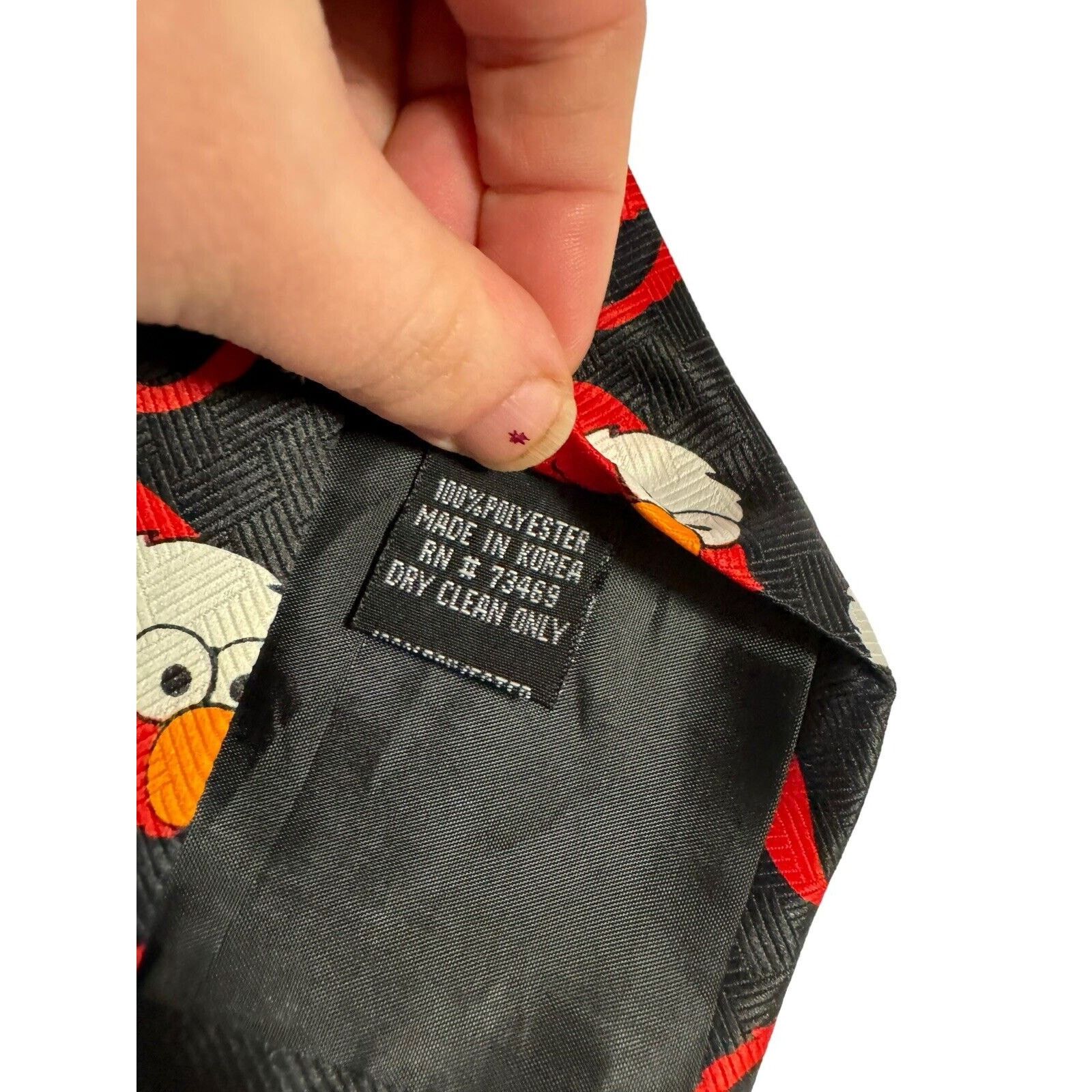 Other Sesame Street Elmo Christmas Hats Cartoon Vintage Necktie Size ONE SIZE - 5 Thumbnail