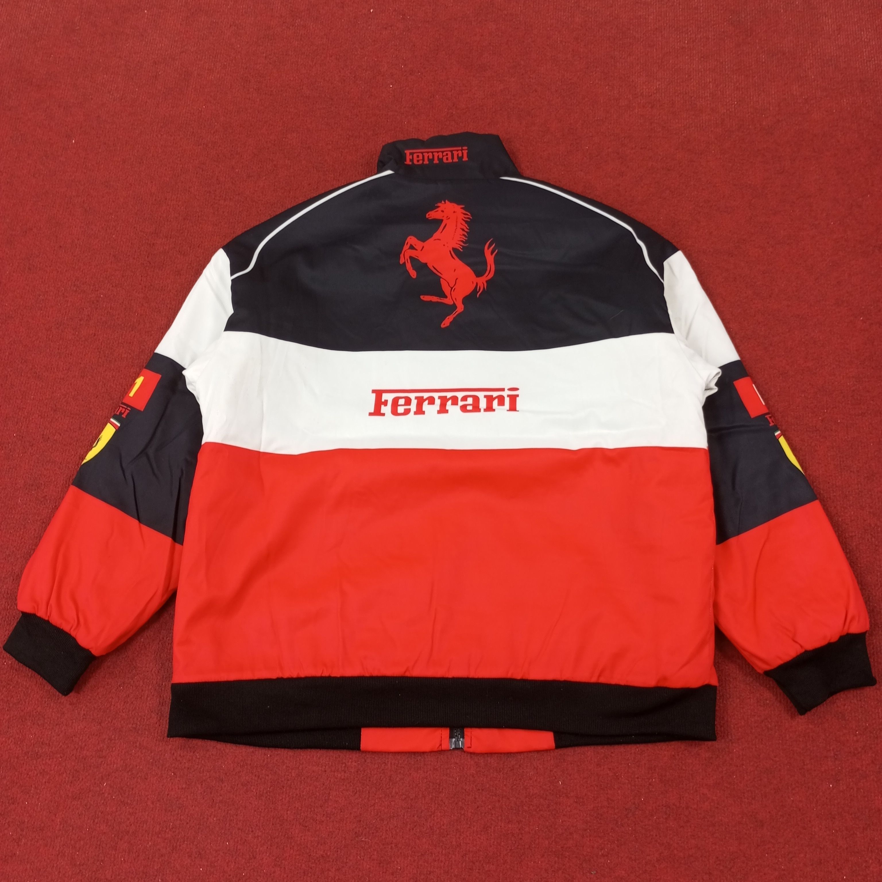 Vintage Ferrari Racing Motorsport Jacket c229n20 Size US L / EU 52-54 / 3 - 3 Thumbnail