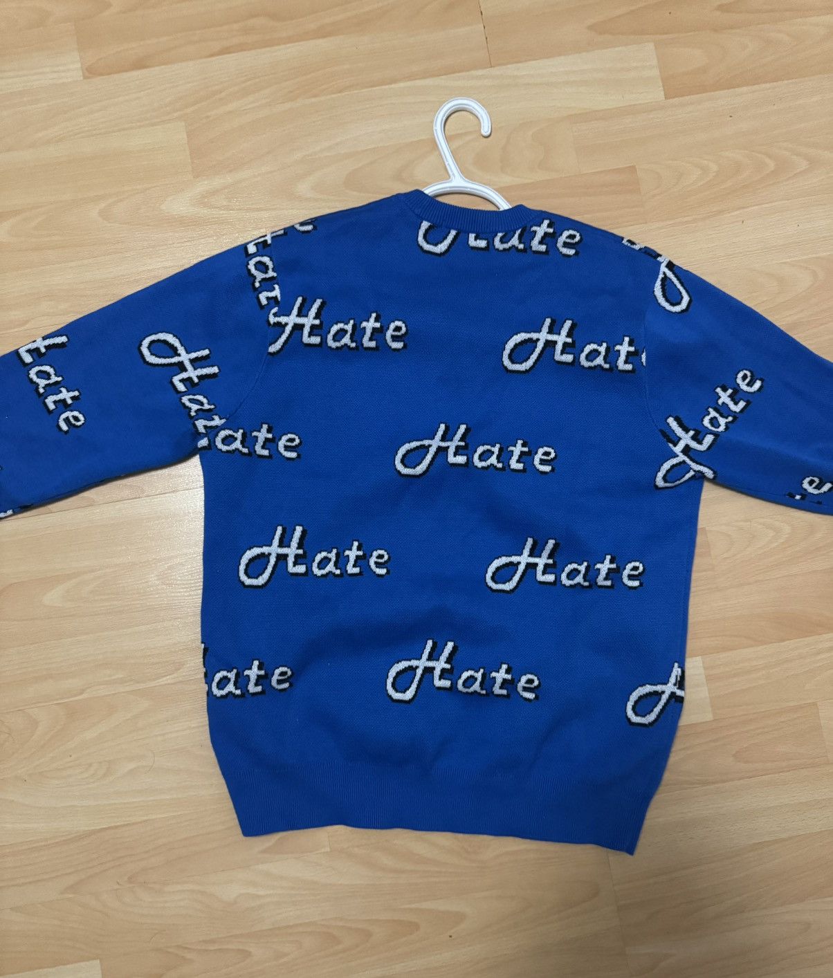 Supreme Supreme Hate Sweater Size US M / EU 48-50 / 2 - 6 Thumbnail
