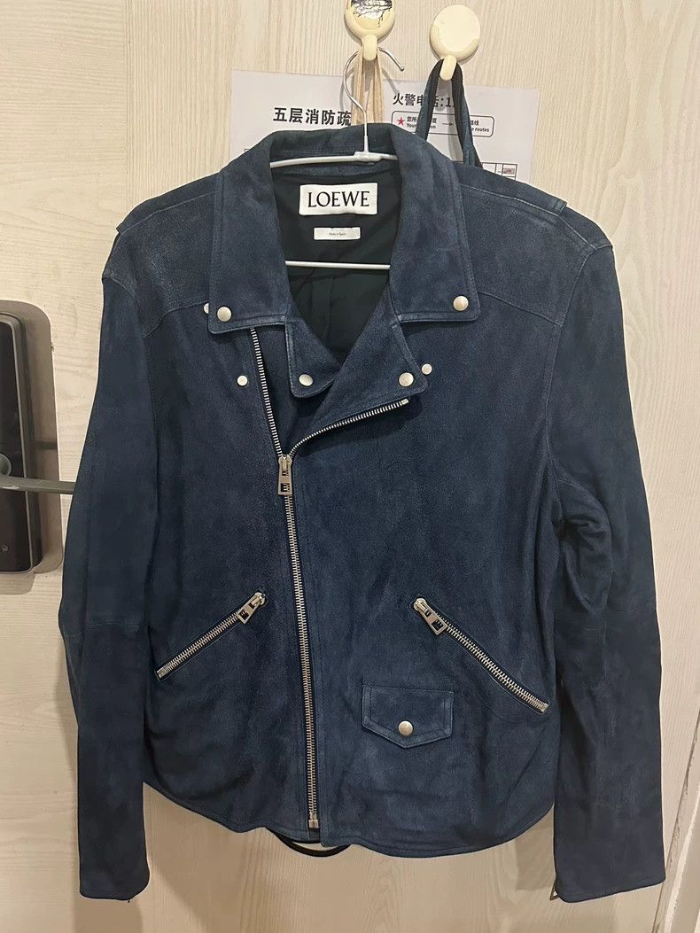 Loewe LOEWE Mink leather jacket, motorcycle jacket Size XL / US 12-14 / IT 48-50 - 1 Thumbnail