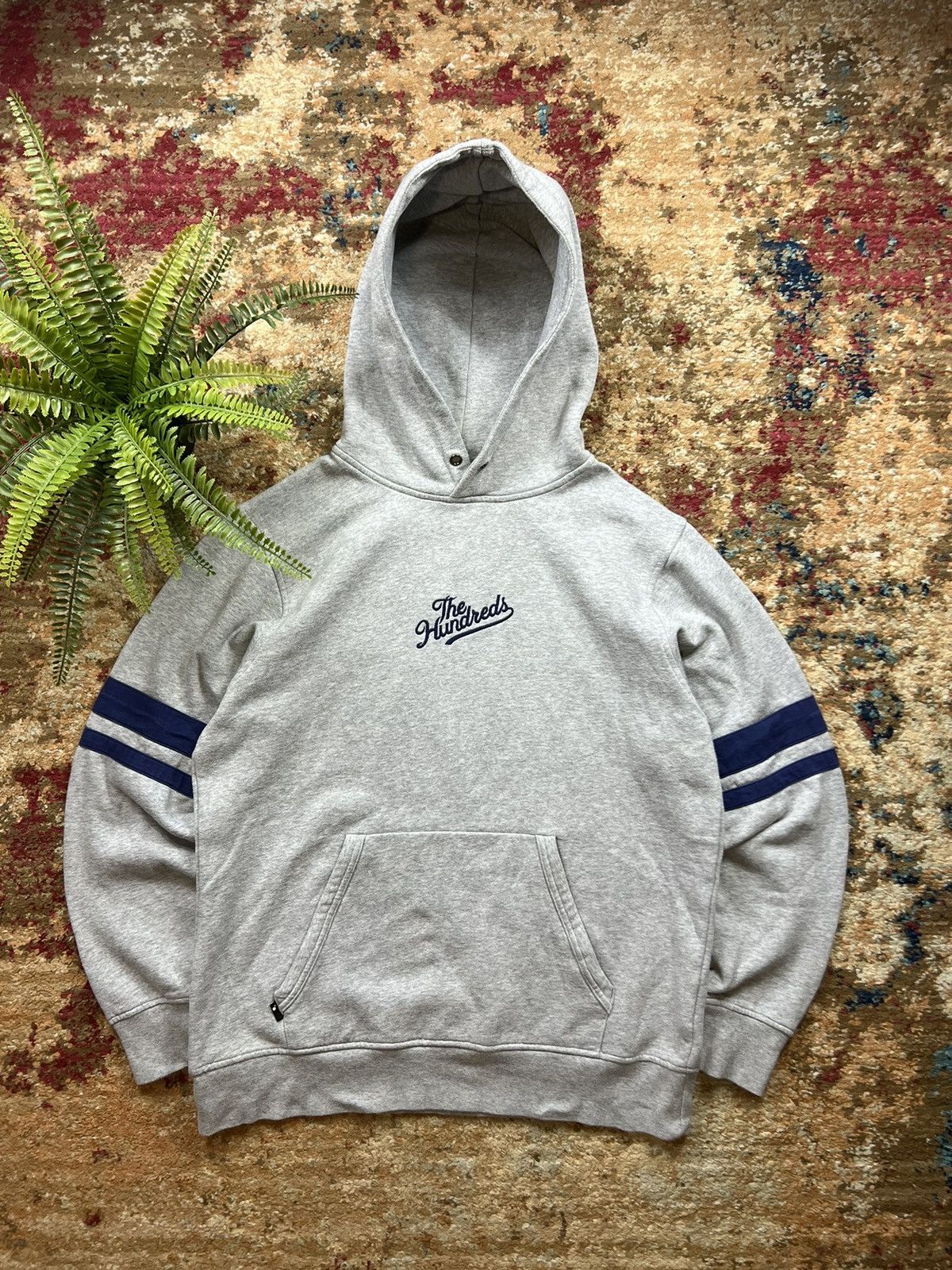 The Hundreds × Vintage 🎴 90’s THE HUNDREDS RETRO SKATE HOODIE BOXY Y2K Size US M / EU 48-50 / 2 - 1 Thumbnail