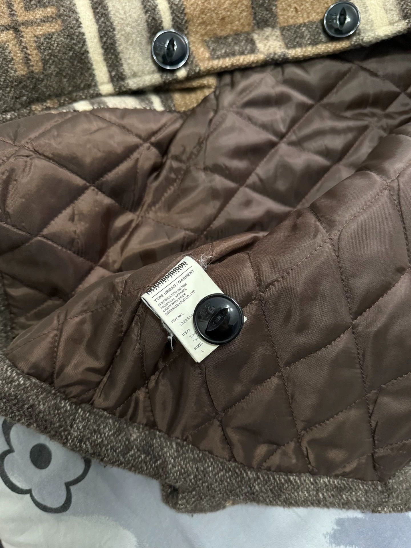 Neighborhood NEIGHBORHOOD TIMBER wool coat men's over hip length 9/10 Size US L / EU 52-54 / 3 - 5 Thumbnail