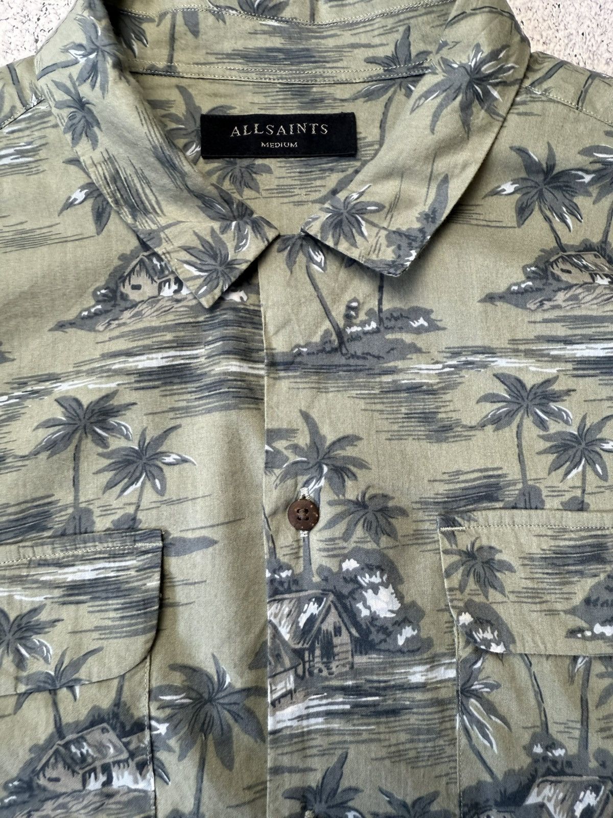 Allsaints Designer Allsaints AWA Hawaii crazy oversize shirt Size US M / EU 48-50 / 2 - 17 Thumbnail