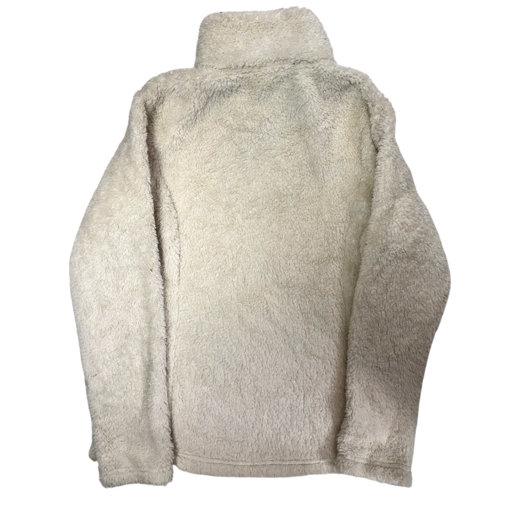 Patagonia VINTAGE Patagonia Women's Los Gatos 1/4-Zip Heather Beige Size M Jacket Womens 19" Pit to Pit 25" Shoulder to Hem Size M / US 6-8 / IT 42-44 - 2 Thumbnail