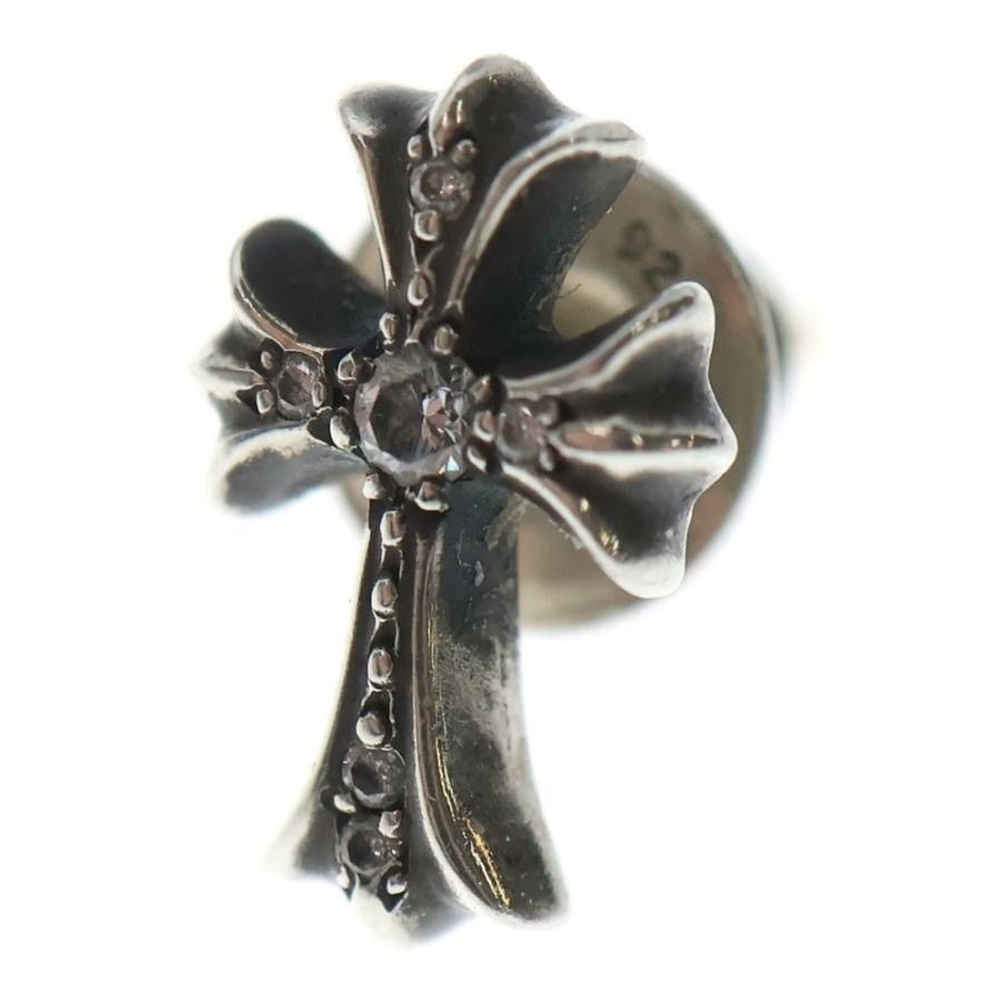 Chrome Hearts Chrome Hearts Diamond plus Cross Stud earrings | Grailed