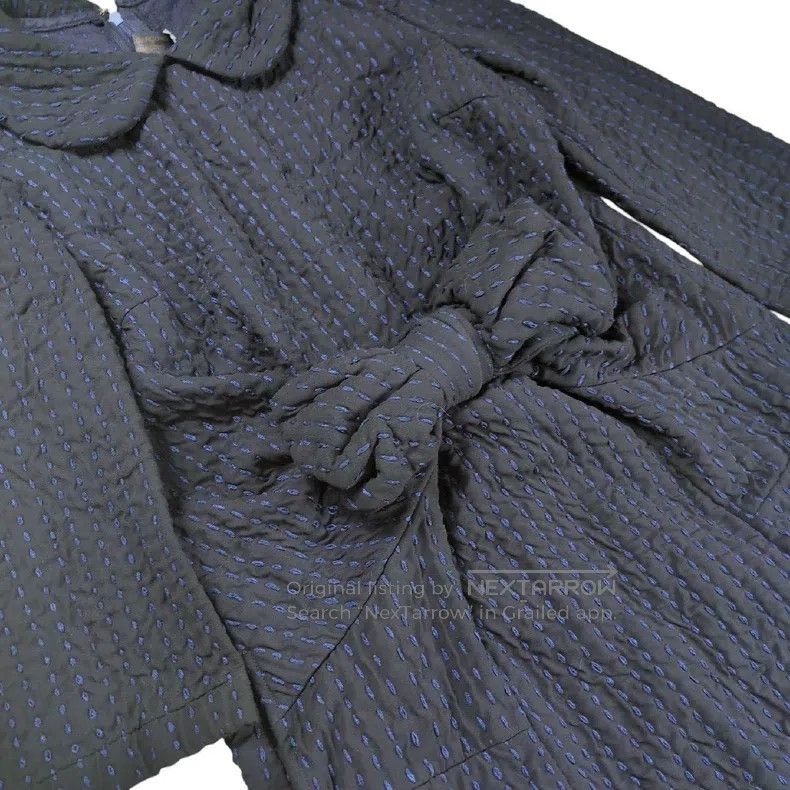 Comme des Garcons Comme Des Garcons size S Bow-decorated round neck dress Size S / US 4 / IT 40 - 6 Thumbnail