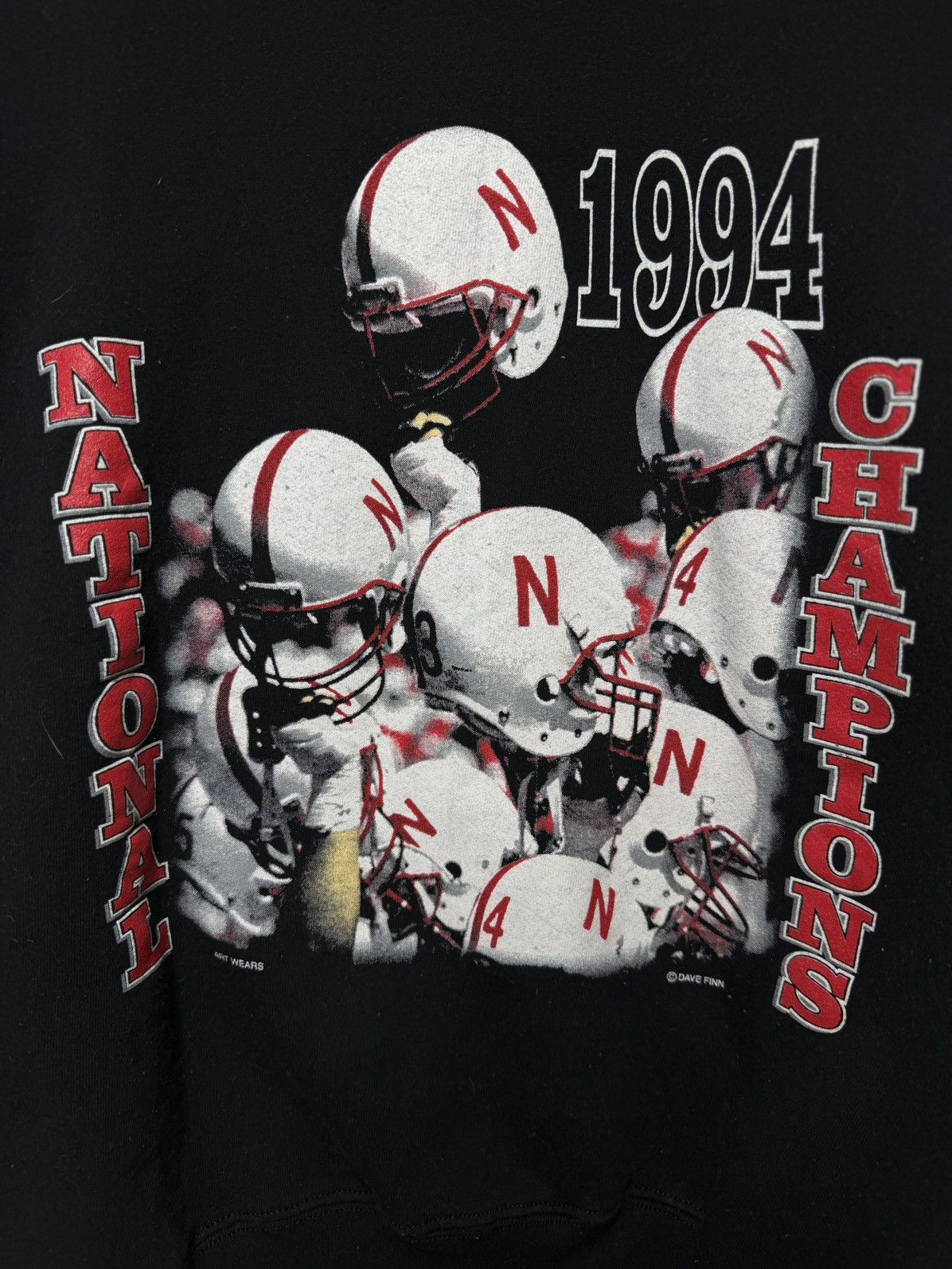 Other Vtg 94Nebraska Cornhuskers National Champions Dave Finn Art Size US M / EU 48-50 / 2 - 2 Thumbnail